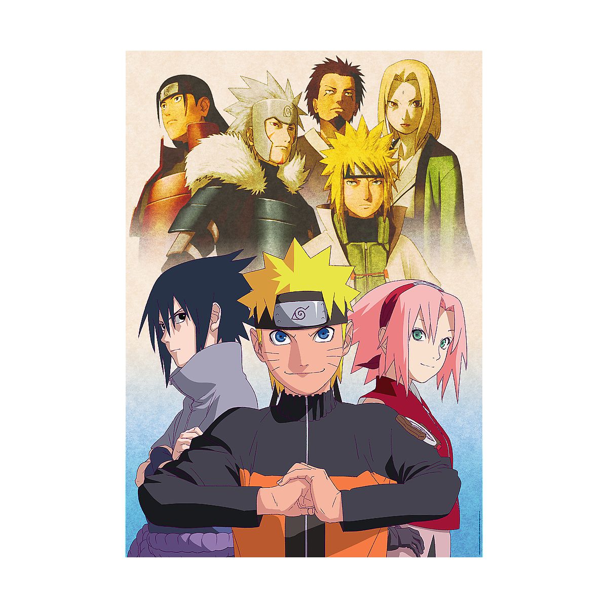 Puzzle Masashi Kishimoto Naruto Drużyna Naruto 1000 el. Trefl (10940)