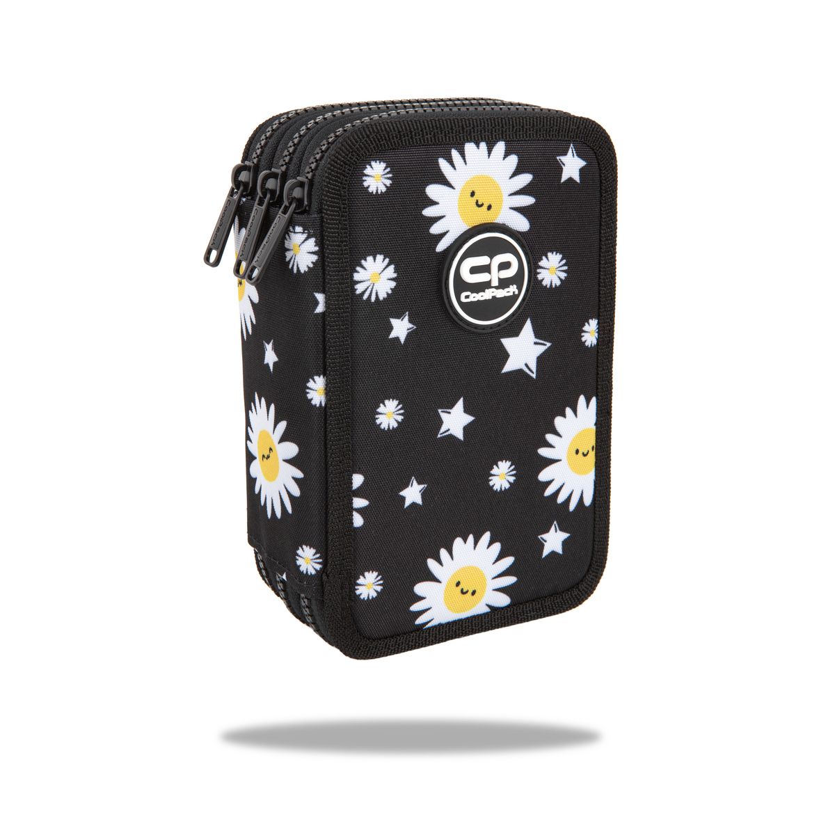 Piórnik Patio CoolPack Jumper 3 DAISY BLACK (F067817)