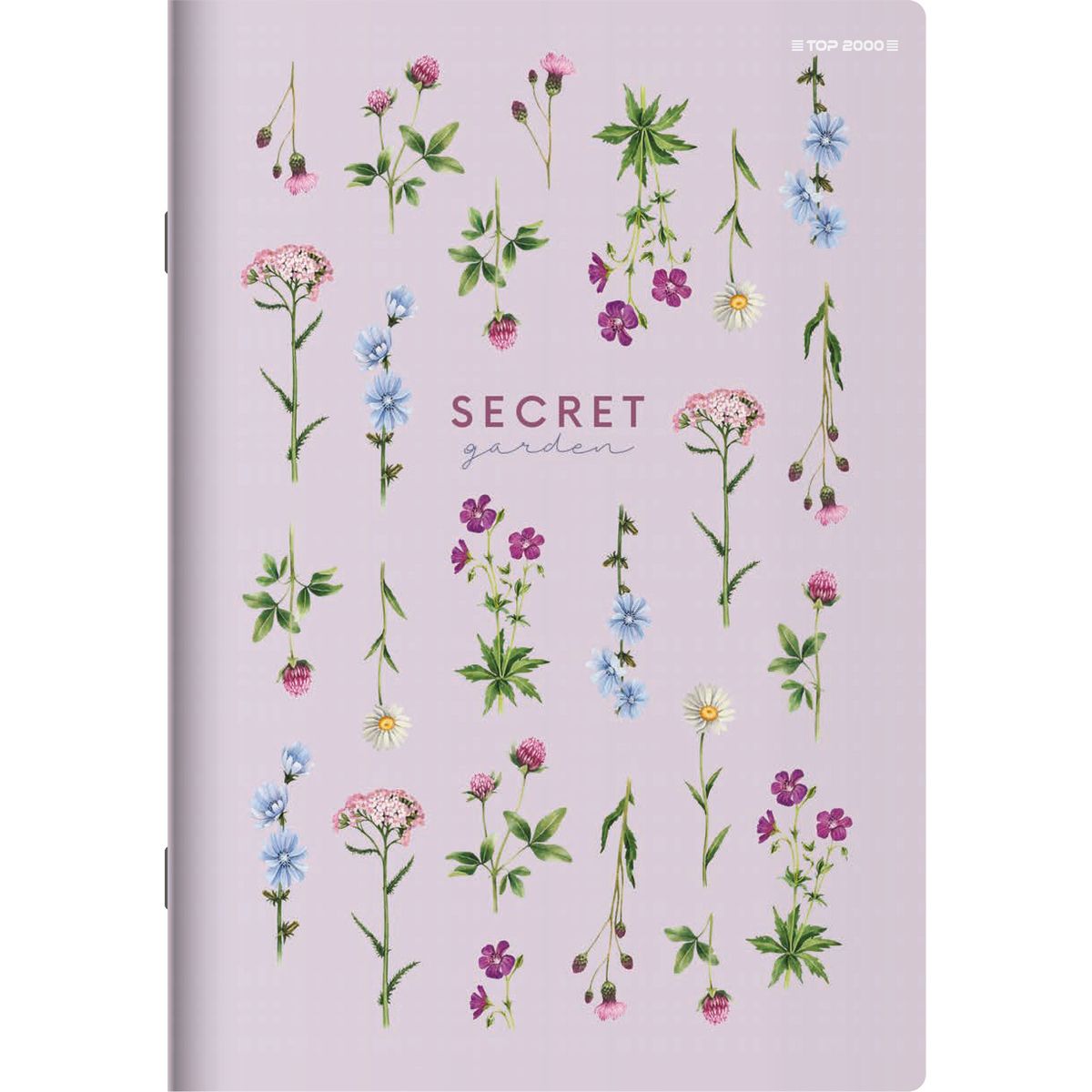 Zeszyt Top 2000 SECRET GARDEN A5 80k. 70g krata (400157934)