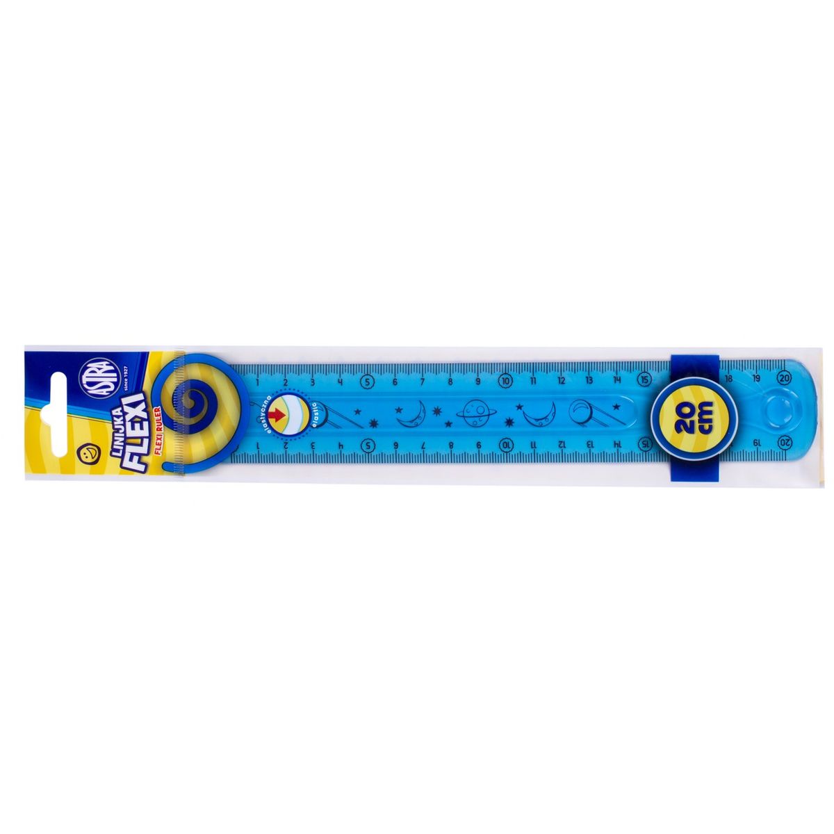 Linijka plastik Top 2000 FLEXI 20cm (424120003)