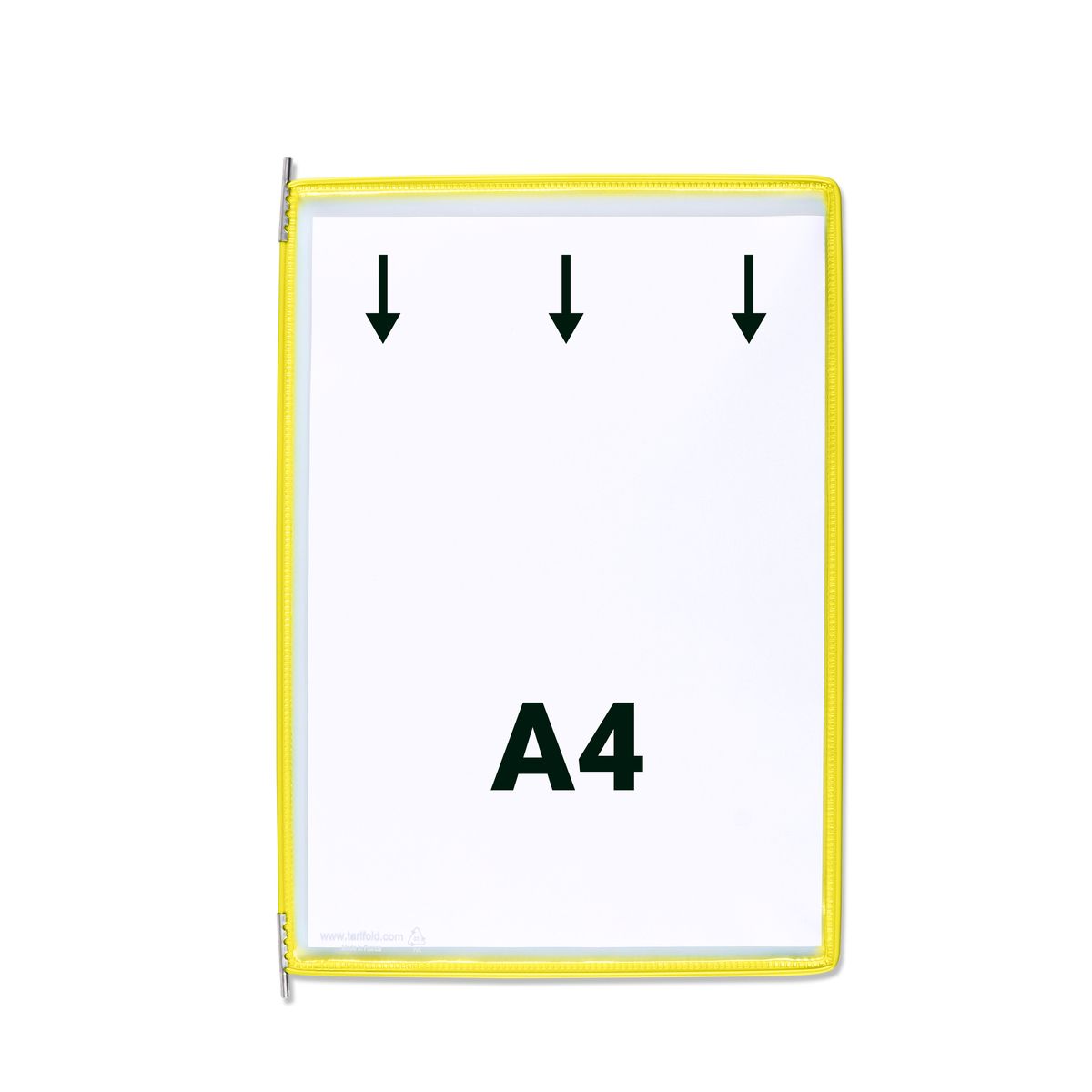 Panele prezentacyjne Tarifold A4 10 szt. żółte (114004TR)
