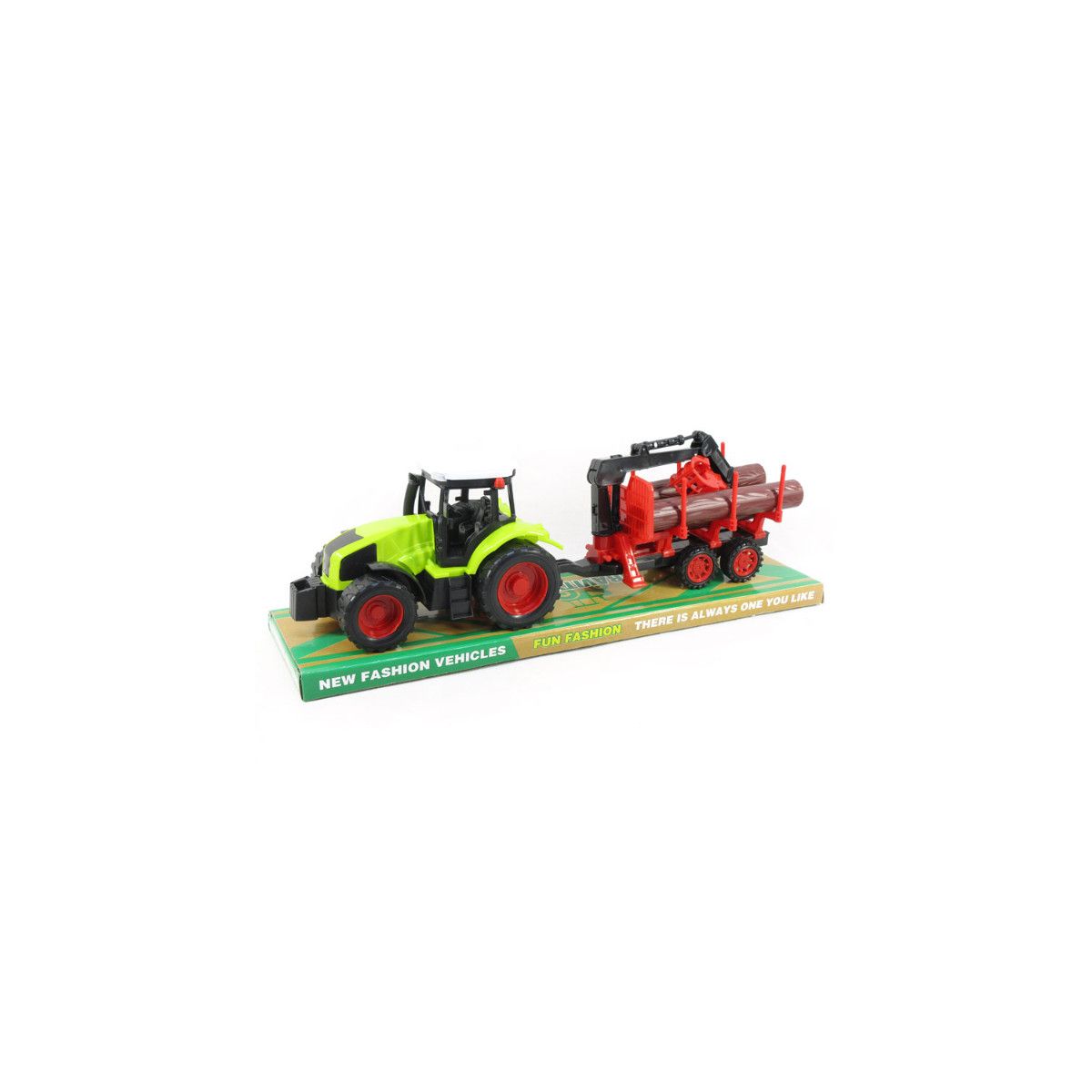 Traktor z drewnem Bigtoys (BA8417)