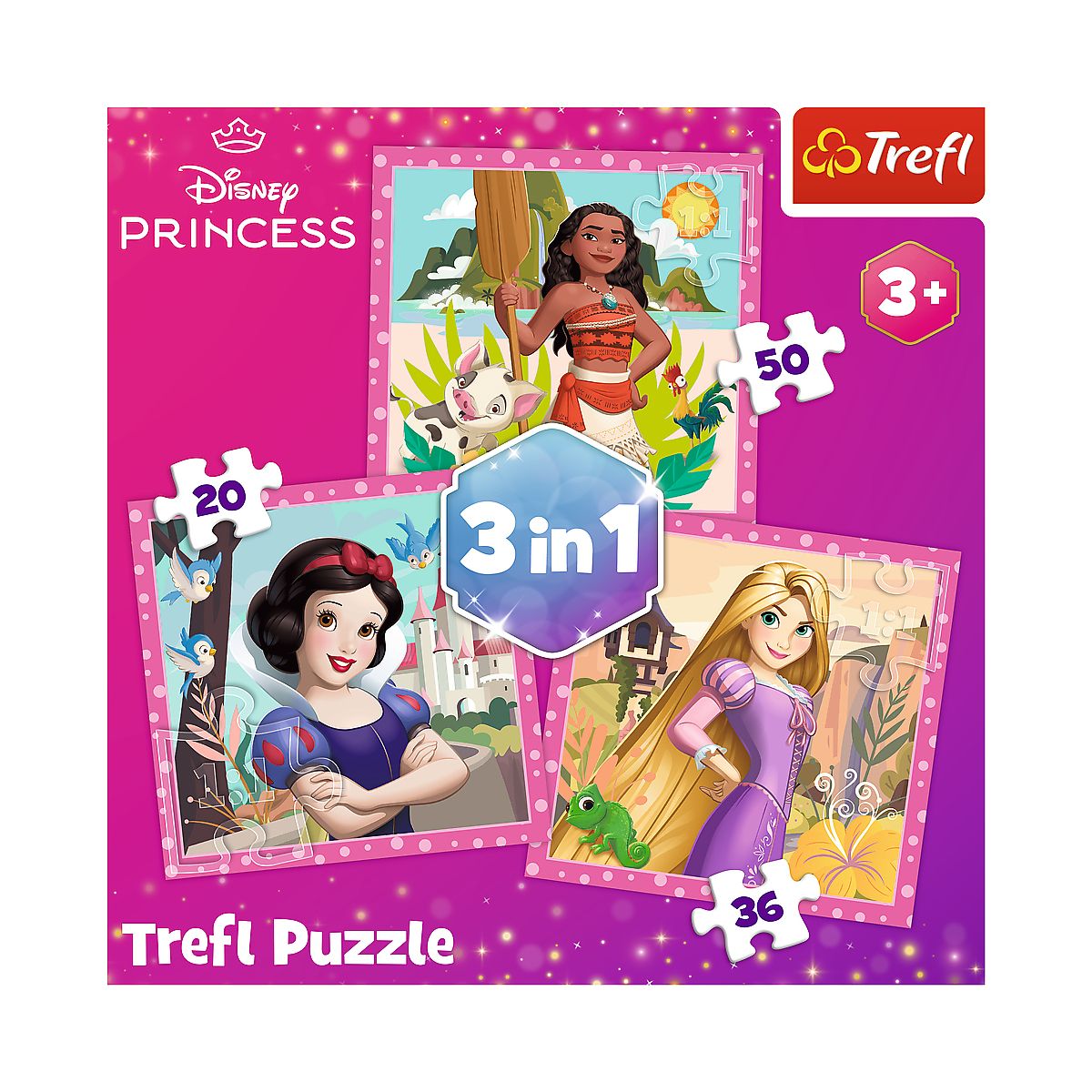 Puzzle Princess 4w1 el. Trefl (34875)