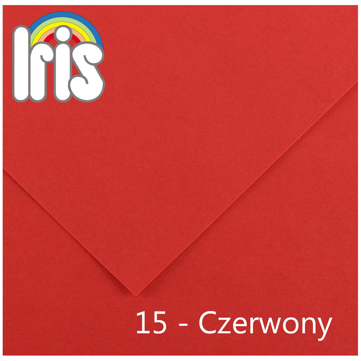 Brystol Canson Iris 15 A4 Czerwony 120g 100k (200040014)