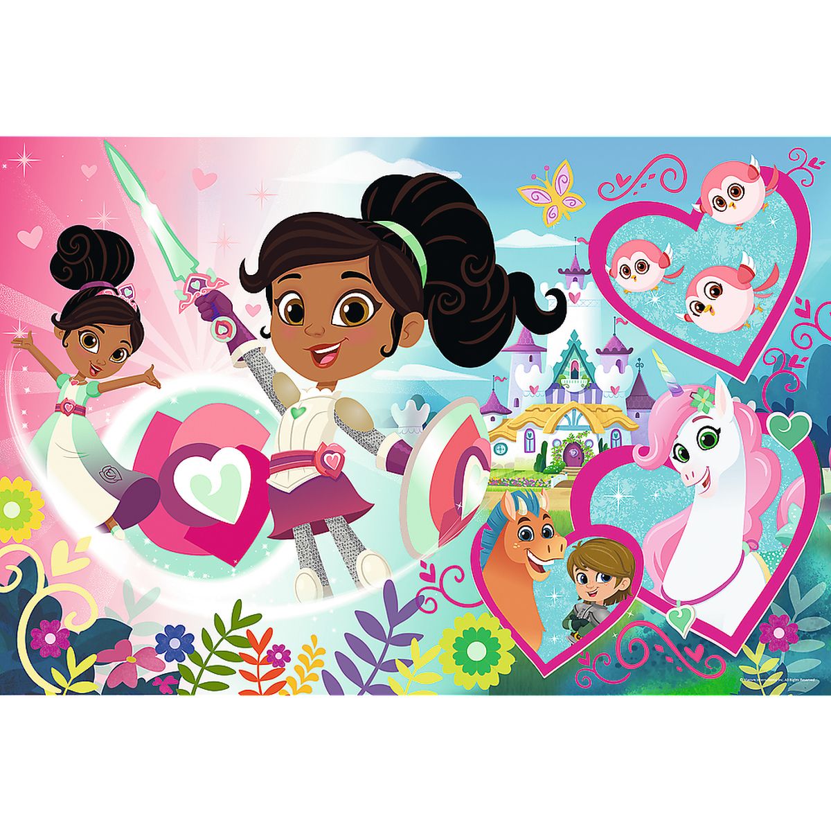 Puzzle Trefl Viacom Nella The Princess Knight 24 el. (14267)