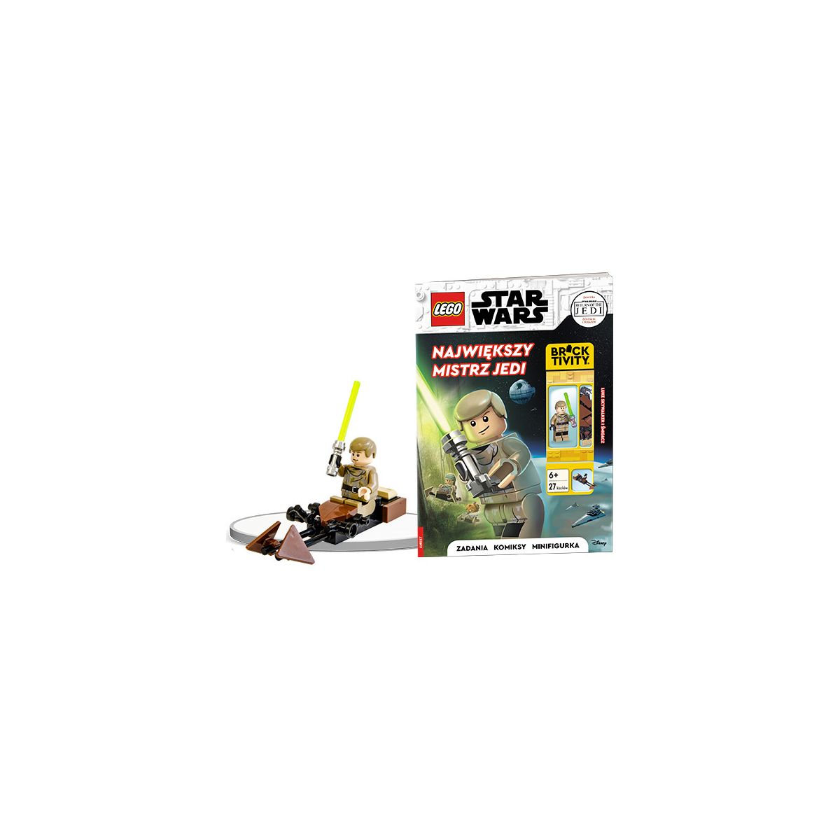 Książeczka edukacyjna Ameet LEGO® Star Wars™. Największy Mistrz Jedi! LNC 6312 P1