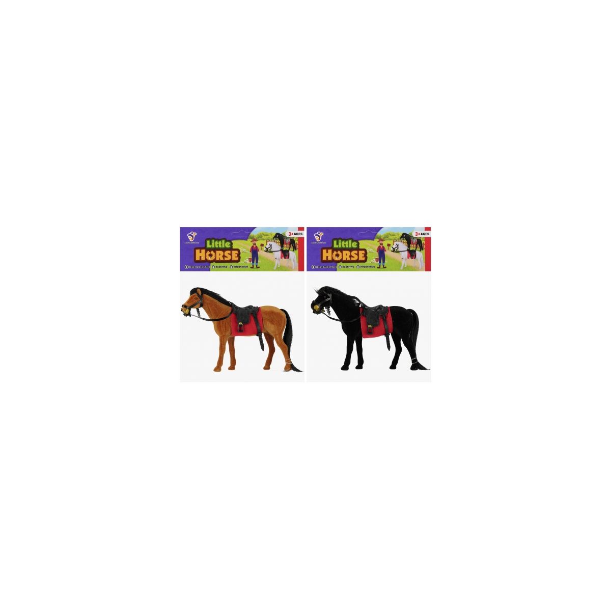Figurka konik flokowany 15cm Mega Creative (570970)