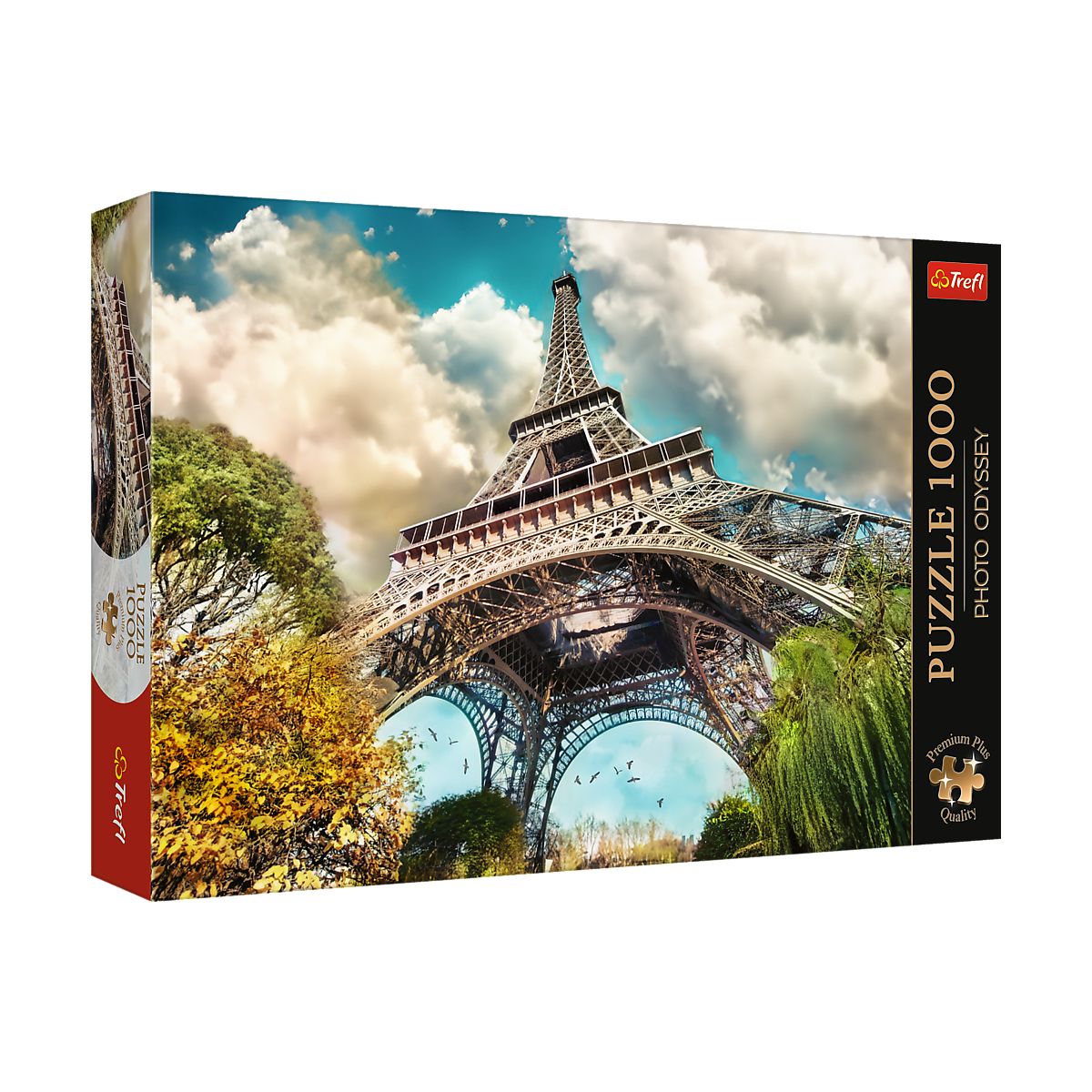 Puzzle Trefl Premium Plus Wieża Eiffel w Paryżu, Francja 1000 el. (10815)