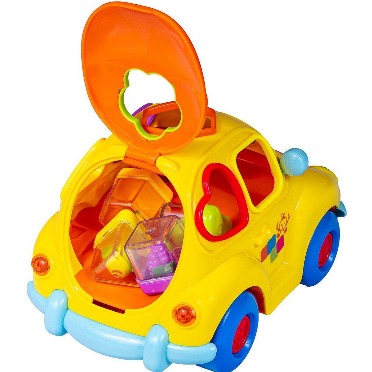 Sorter Smily Play Zabawne auto z muzyką i światłem (SP83668)