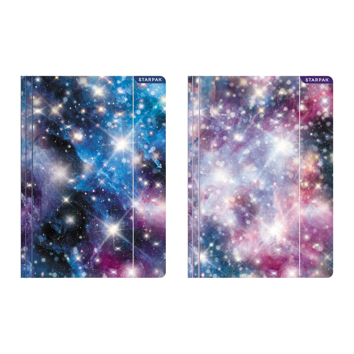 Teczka kartonowa na gumkę GALAXY A4 mix Starpak (512105)