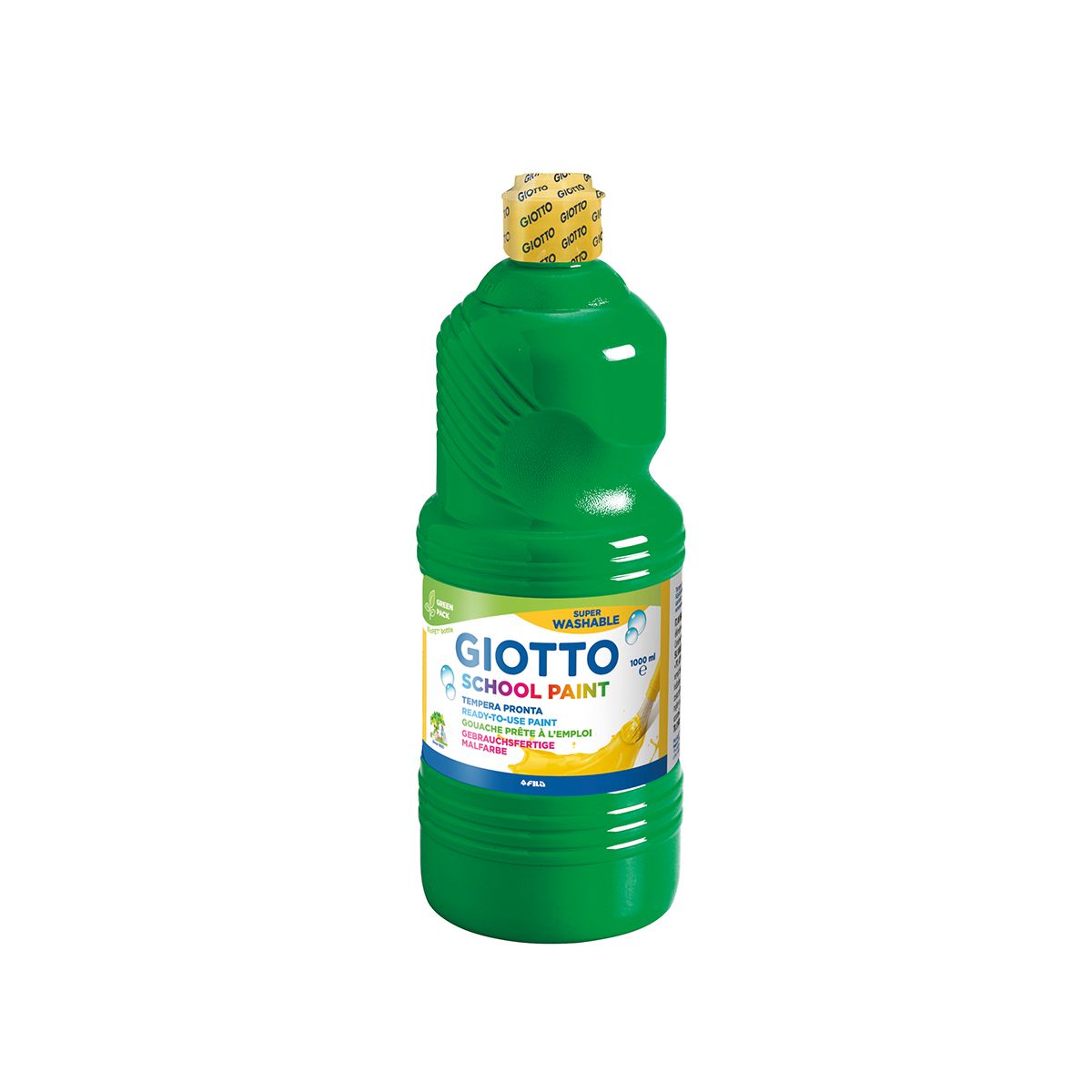 Farba tempera School Paint kolor: zielony 1000ml 1 kolor. Giotto (535512)