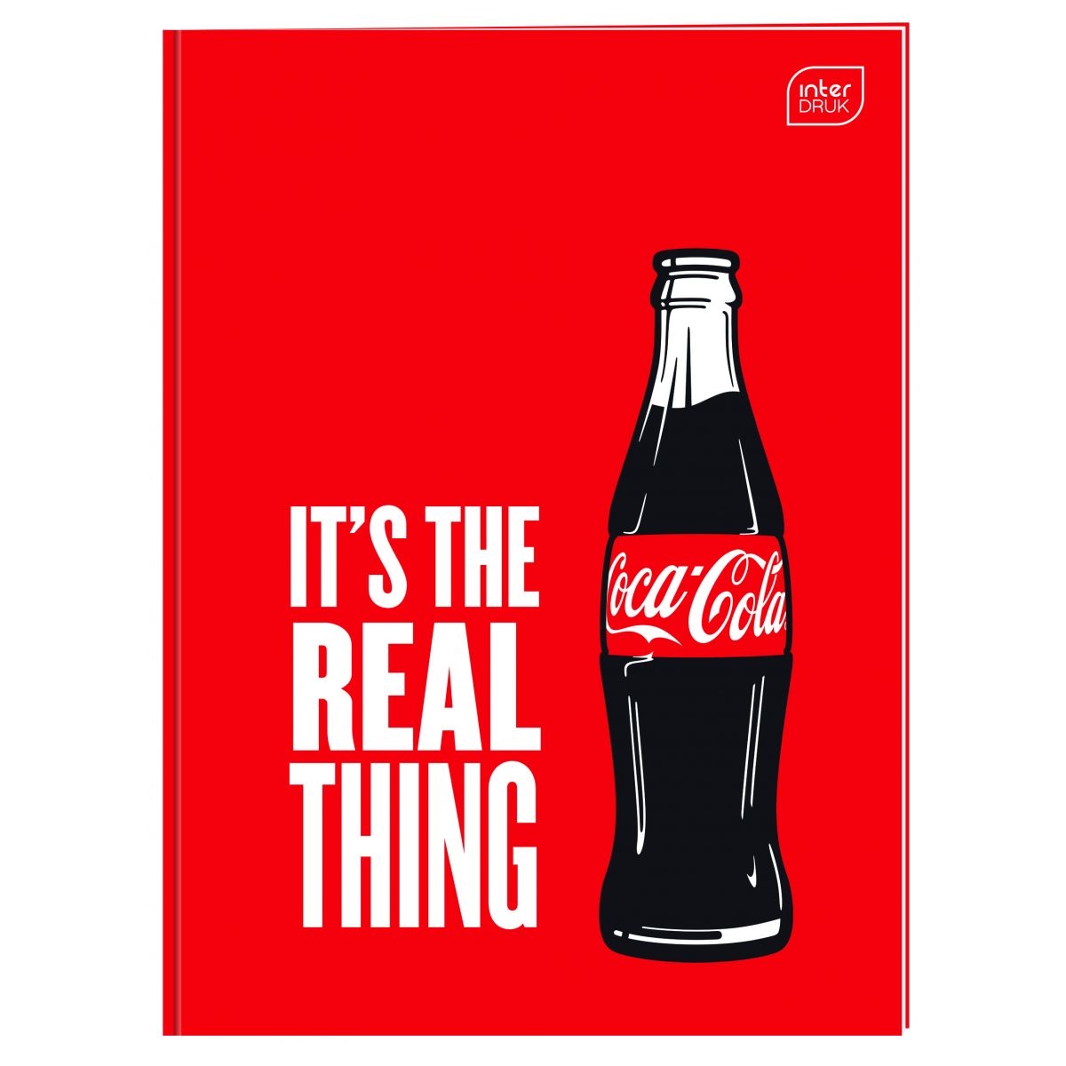 Zeszyt Interdruk COCA COLA MAT+UV A4 32k. 70g krata