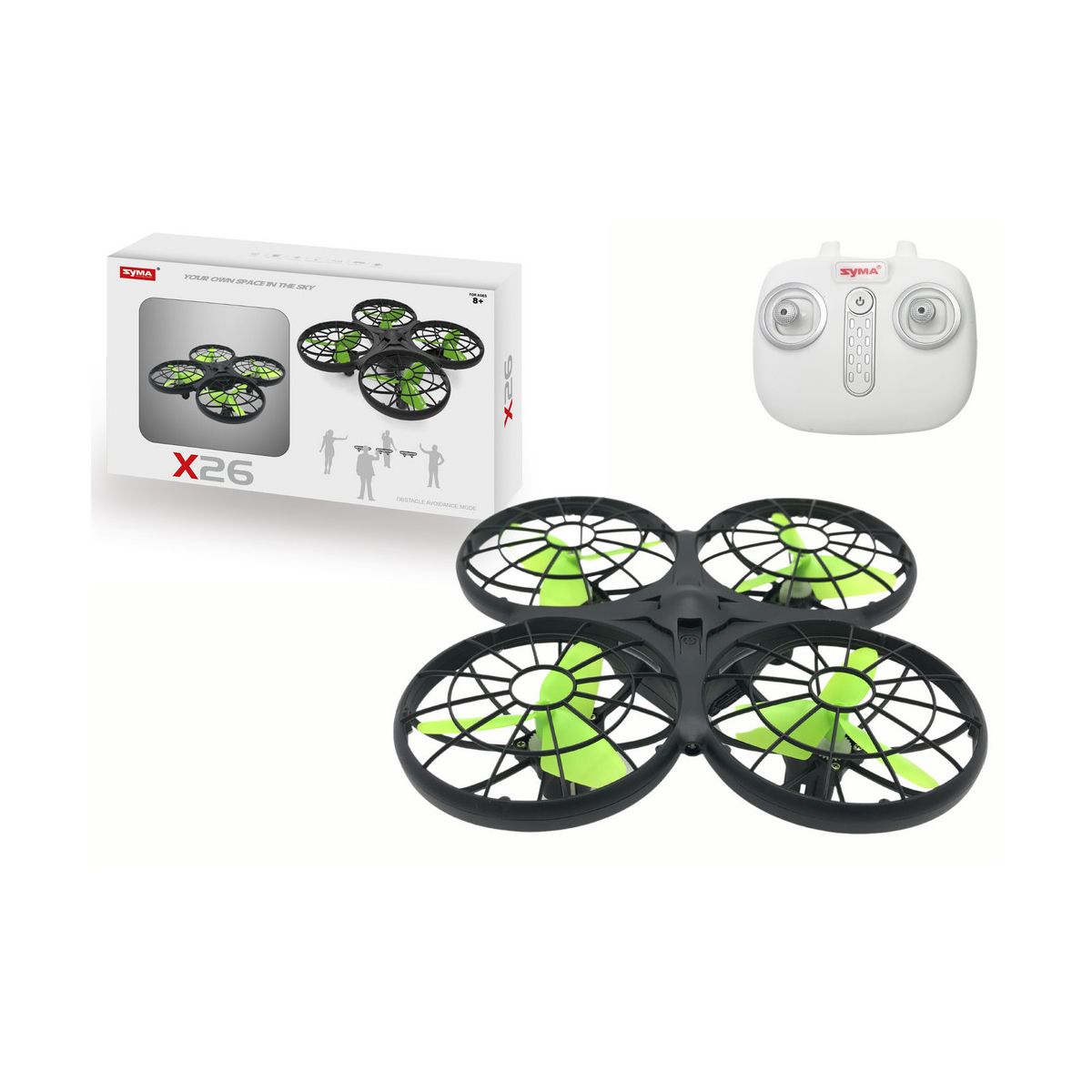 Dron Lean Zdalnie Sterowany X26 SYMA Czarny (14879)