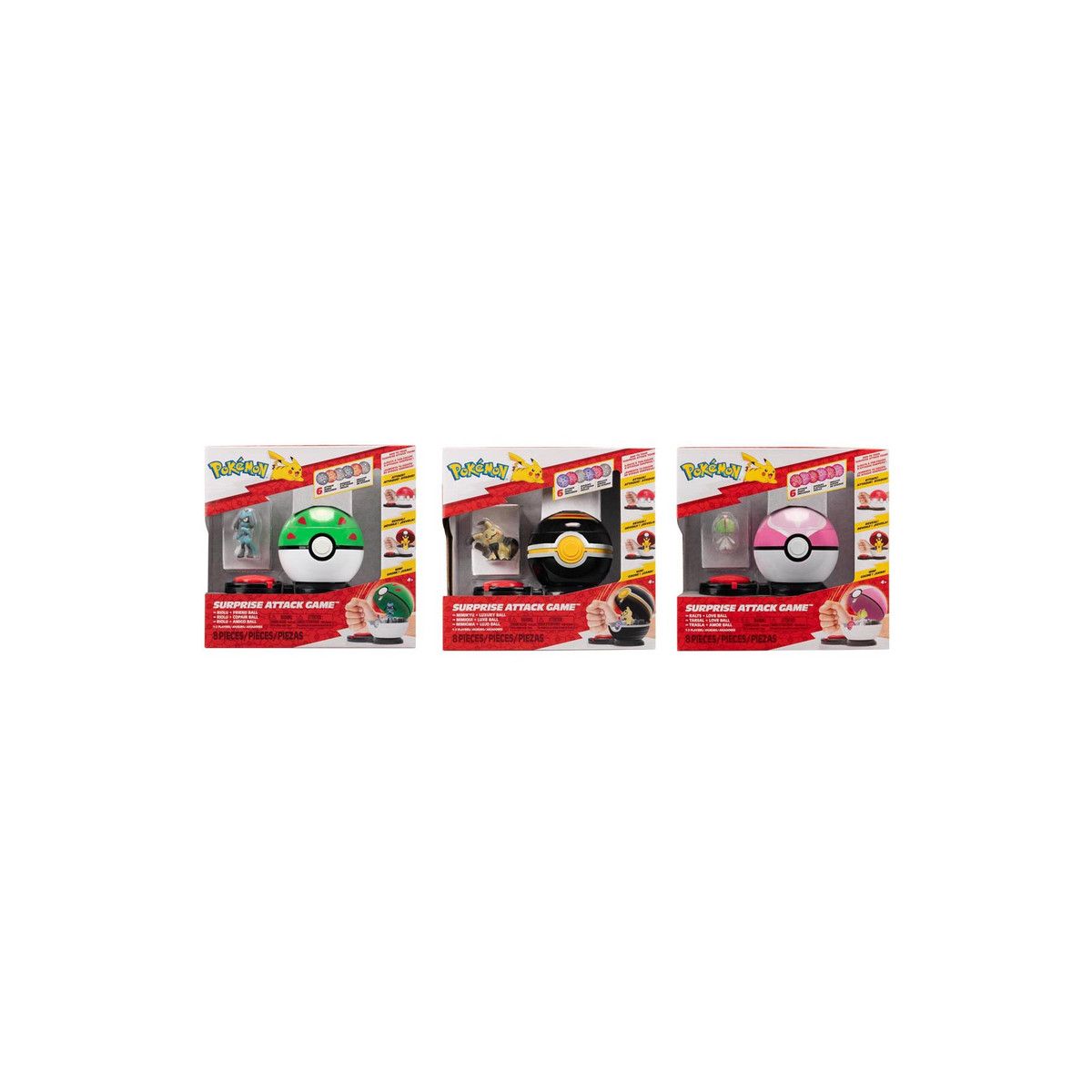 Figurka Orbico Sp. Z O.o. Pokemon Surprise Attack Seria 6 (PKW2424)