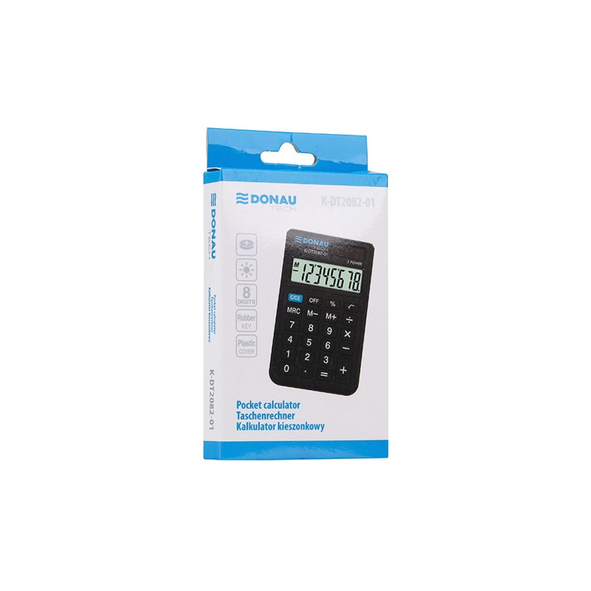 Kalkulator kieszonkowy Donau Tech (K-DT2082-01)