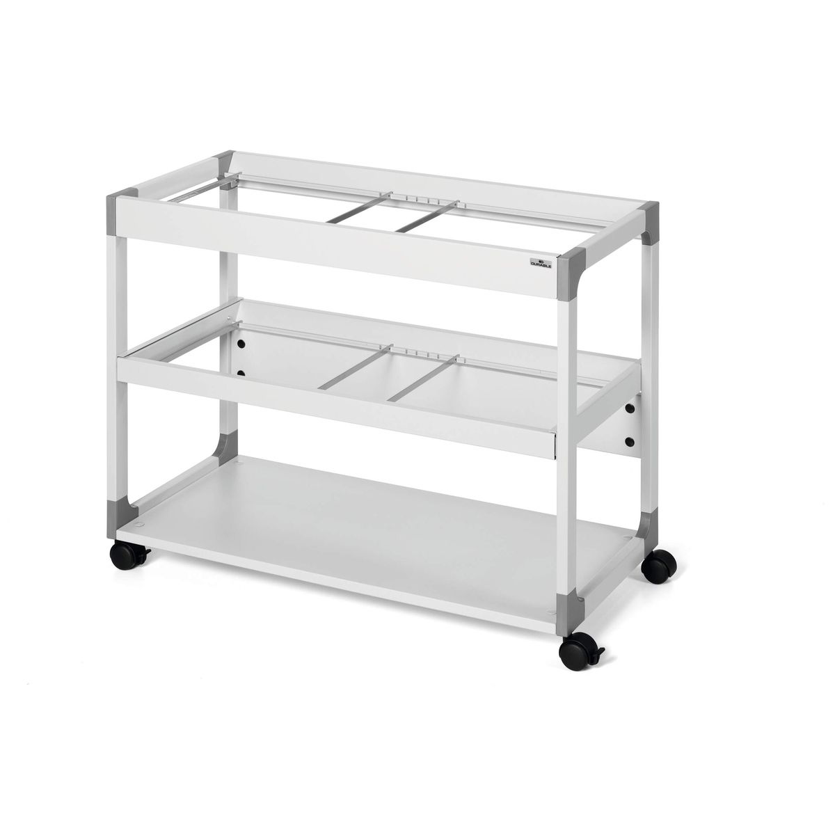 Pojemnik z szufladami Durable szary 4 szuflad (379210)