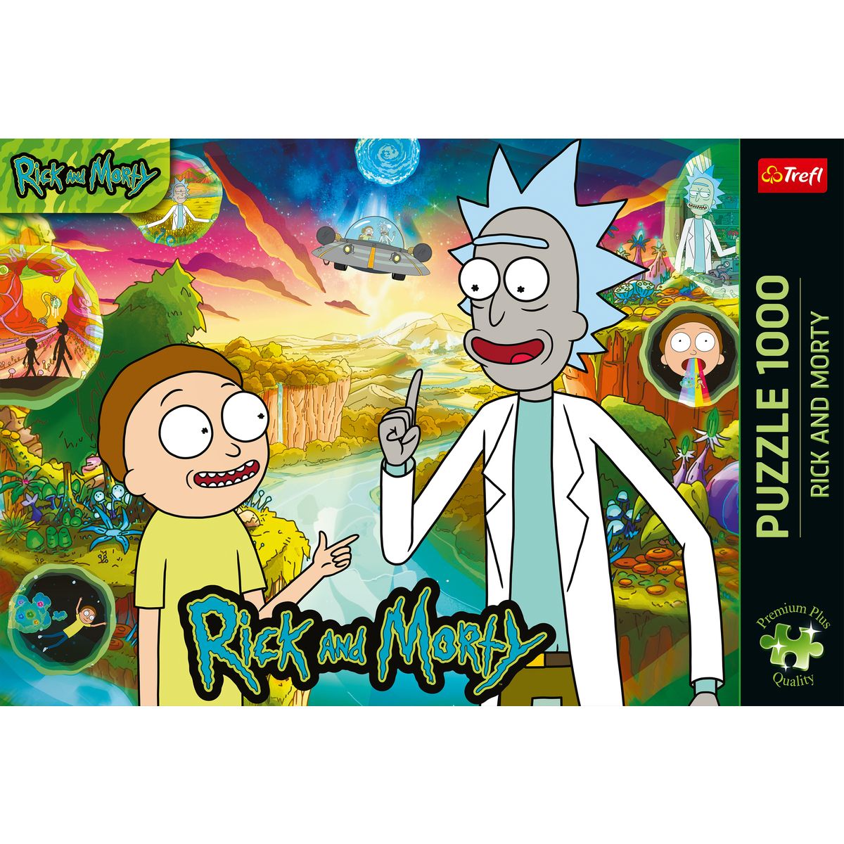 Puzzle Trefl Premium Plus Rick i Morty 1000 el. (10838)