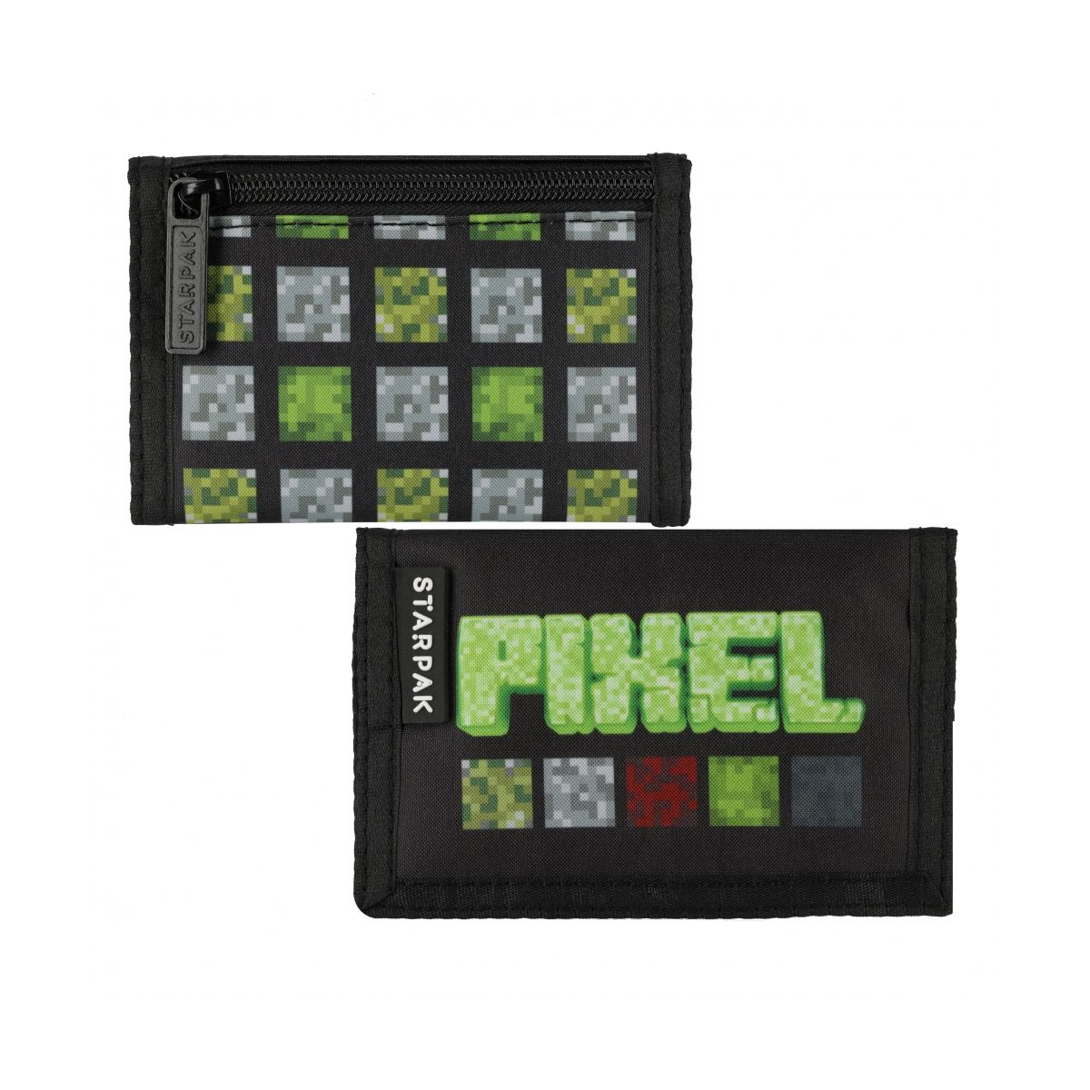 Portfel Starpak Pixel zielony (527262)