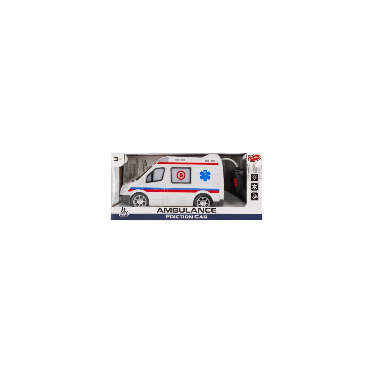 Ambulans Mega Creative zdalnie sterowany (459668)