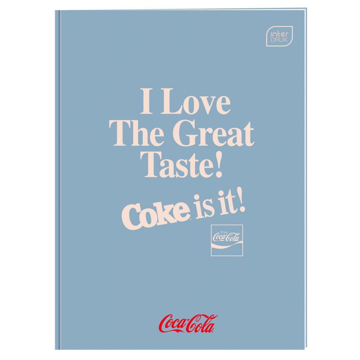 Zeszyt Interdruk HYBRID COCA COLA A4 60k. 70g krata