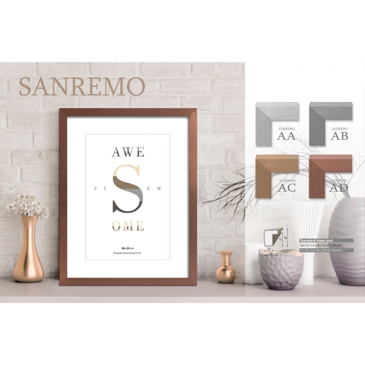 Ramka Styler Sanremo AD [mm:] 130x180