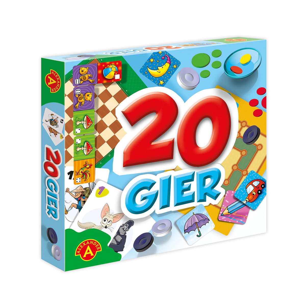 Gra edukacyjna 20 gier Alexander