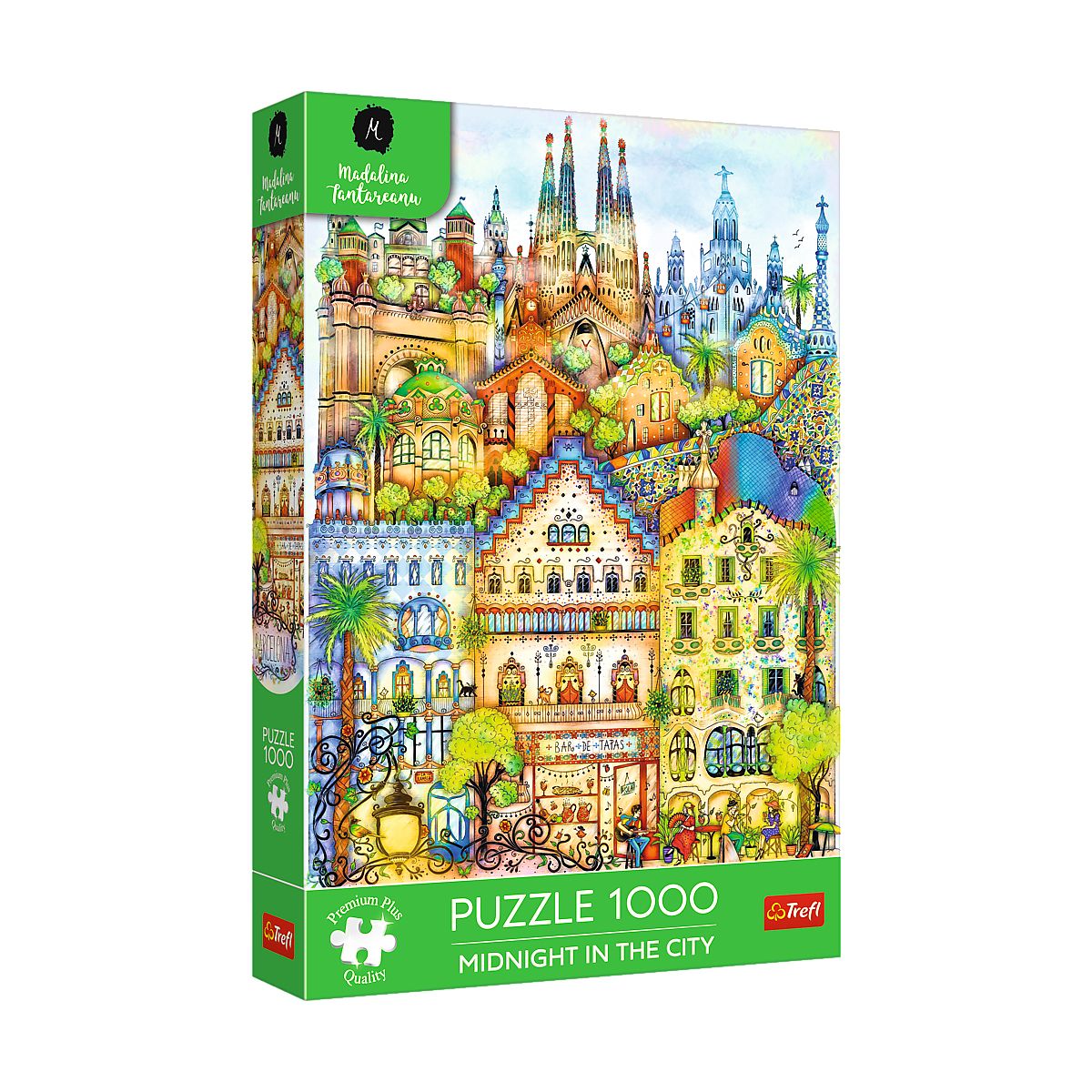 Puzzle premium plus O północy w Barcelonie 1000 el. Trefl (12074)