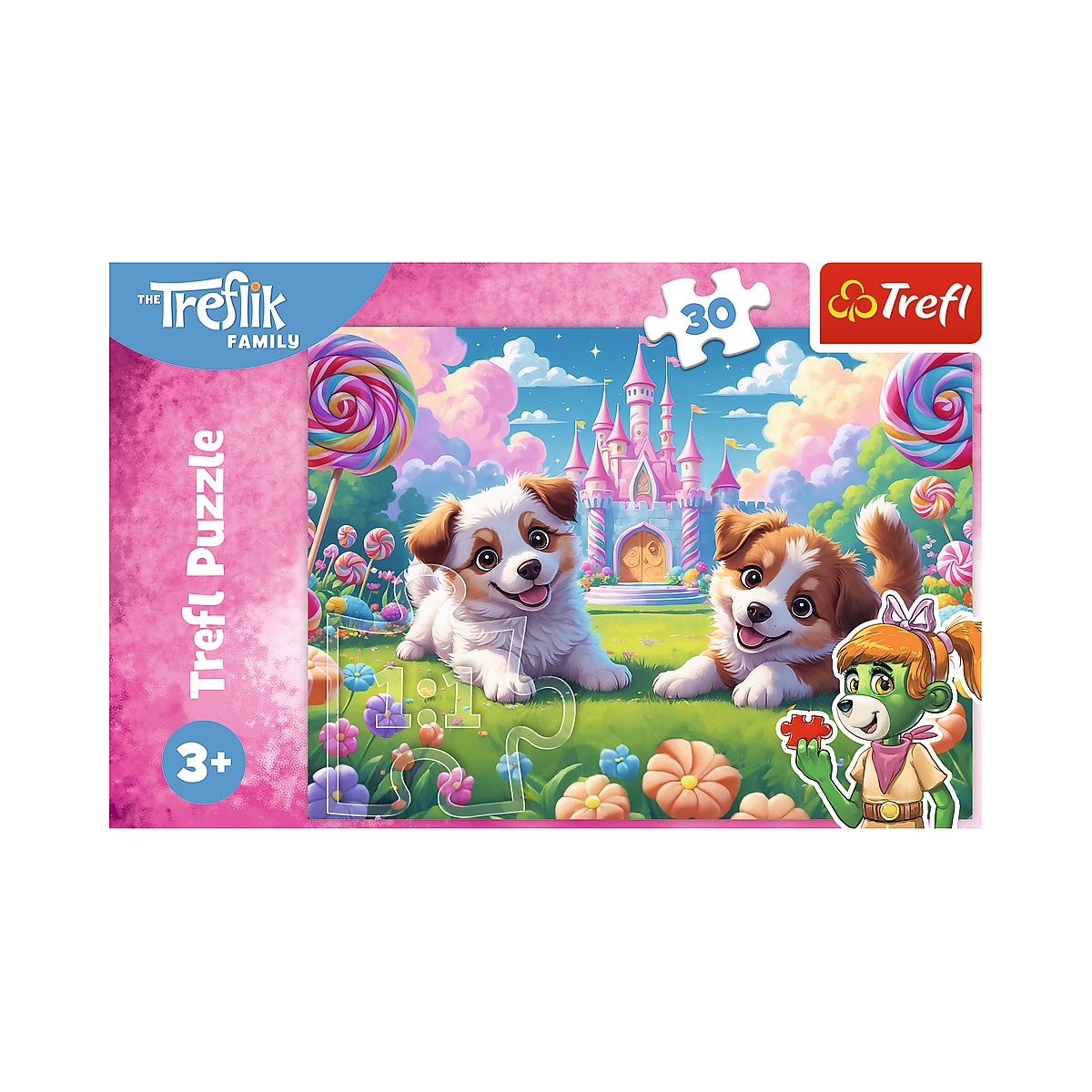 Puzzle Trefliki Świat pełen uśmiechu 30 el. Trefl (18319)