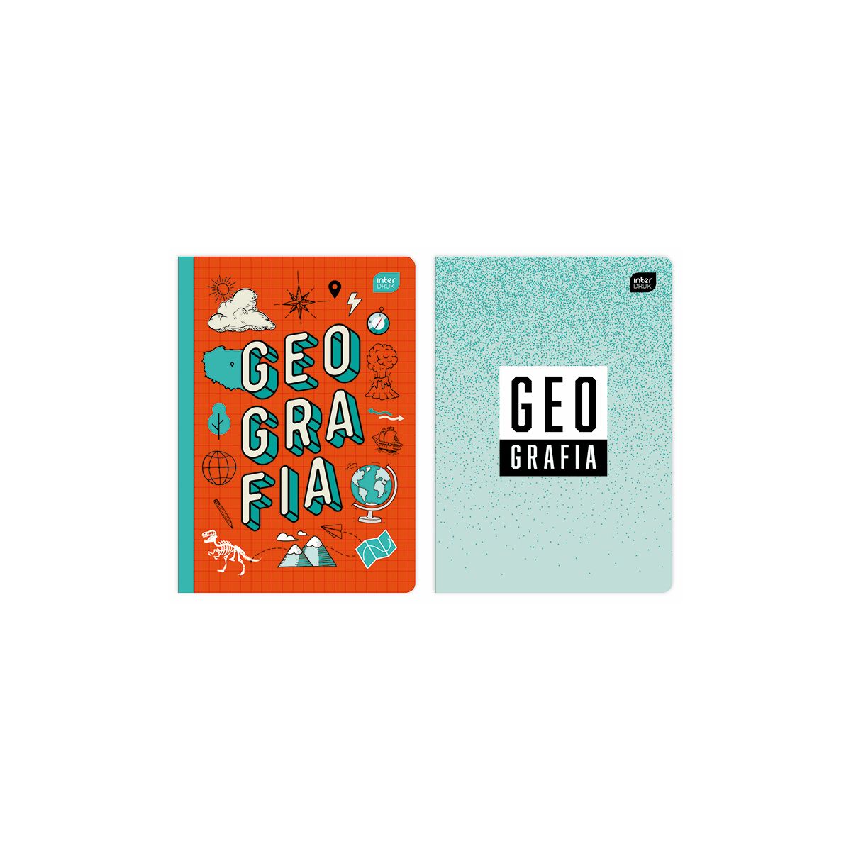 Zeszyt tematyczny Interdruk GEOGRAFIA A5 60k. 70g krata (ZE60GEO#)