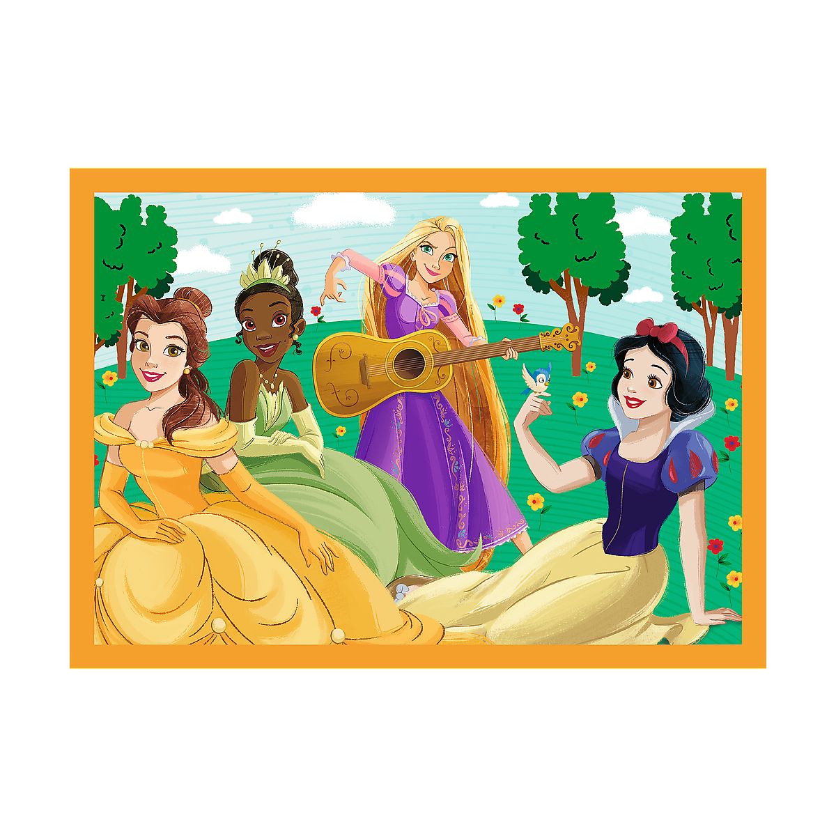 Puzzle Trefl Disney Princess Bajkowe historie 4w1 el. (34651)