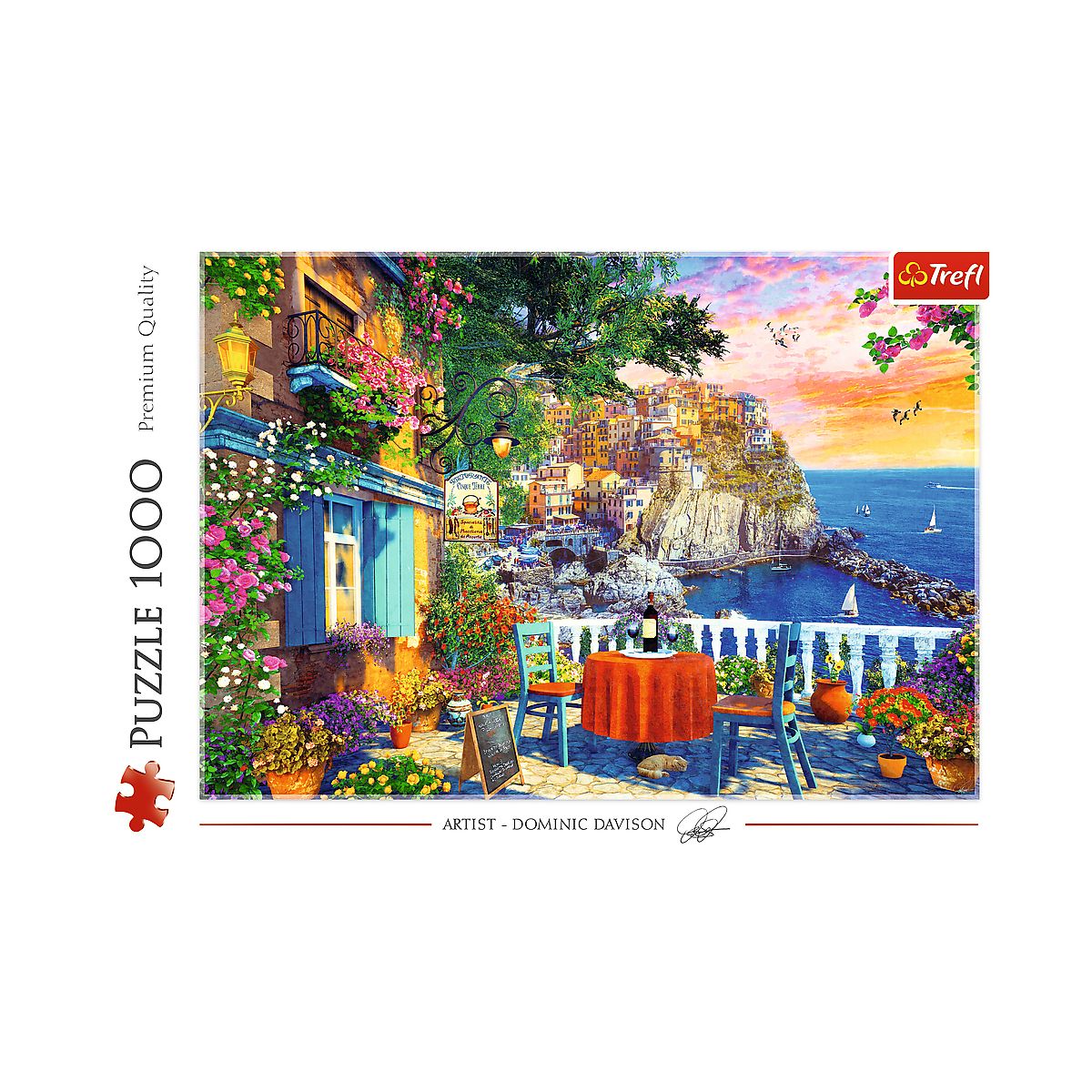 Puzzle Trefl Widok na Cinque Terre 1000 el. (10776)