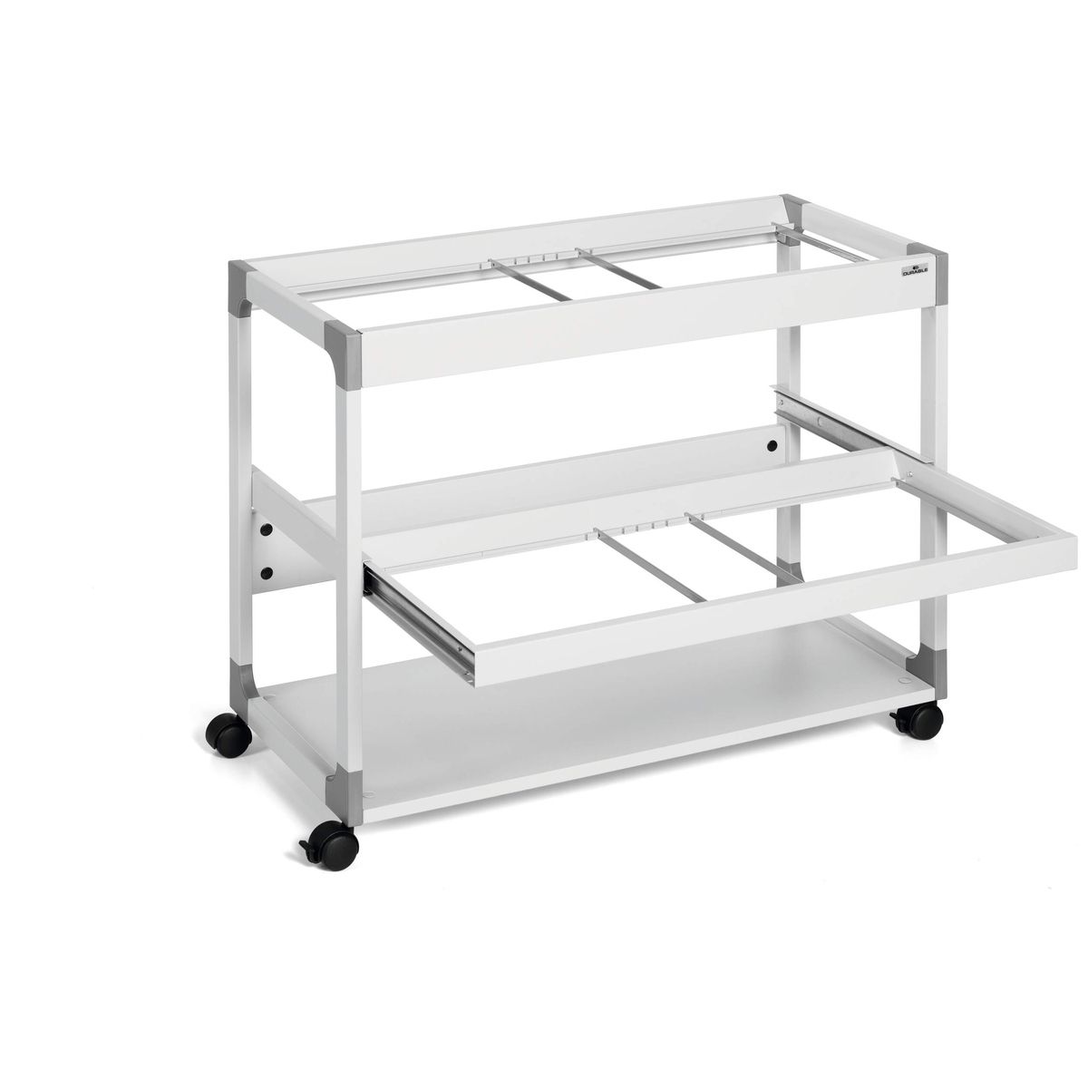 Pojemnik z szufladami Durable szary 4 szuflad (379210)
