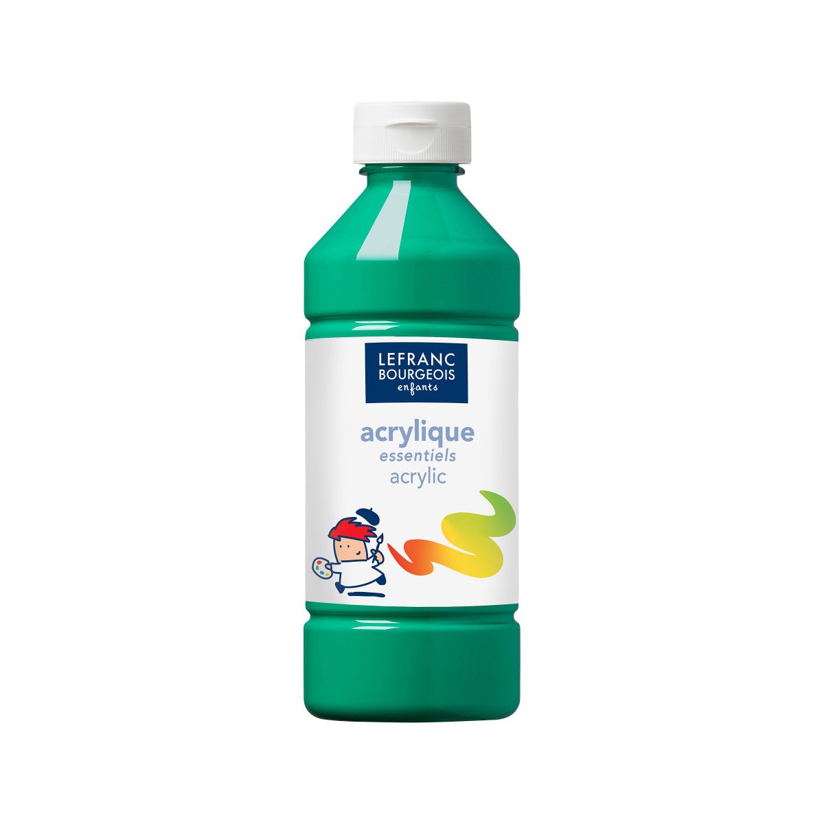 Farba akrylowa Lefranc&Bourgeois kolor: zielony jasny 500ml (188533)