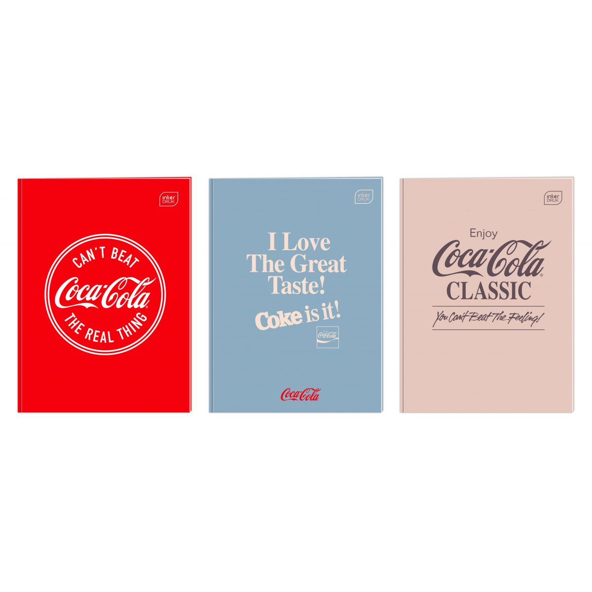Zeszyt Interdruk HYBRID COCA COLA A4 60k. 70g krata