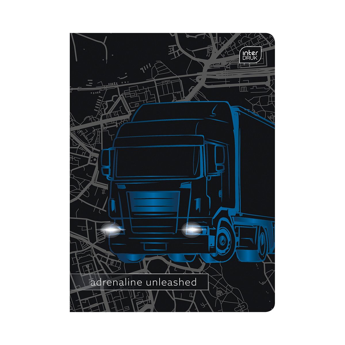 Zeszyt Interdruk A5 32k. 70g trzy linie