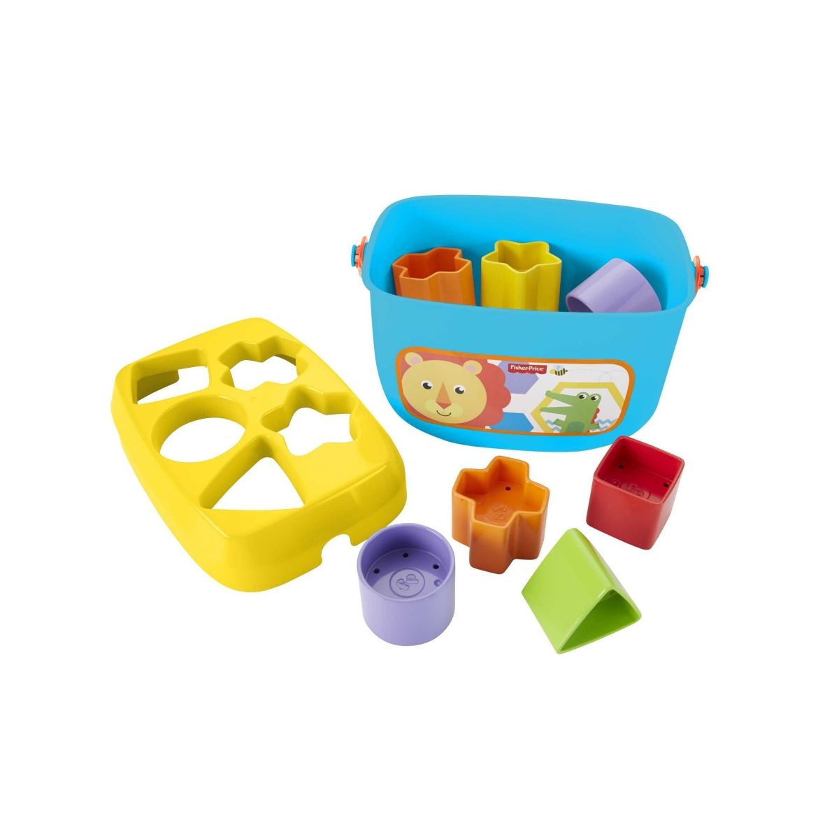 Klocki plastikowe Fisher Price pierwsze klocki malucha (ffc84)