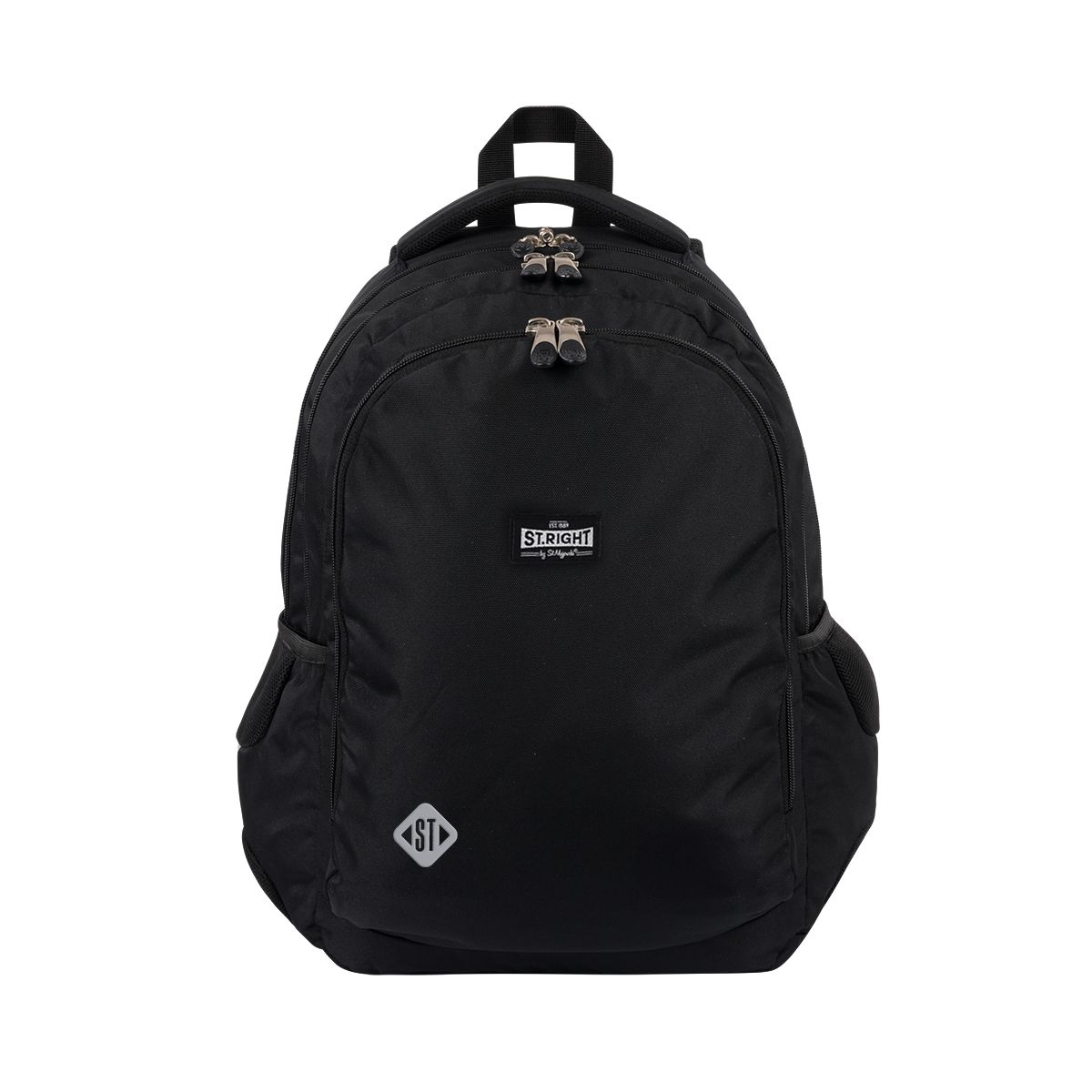 Plecak Stright BLACK VINTAGE 5903235674709 4-KOMORY St.Right (BP-73)