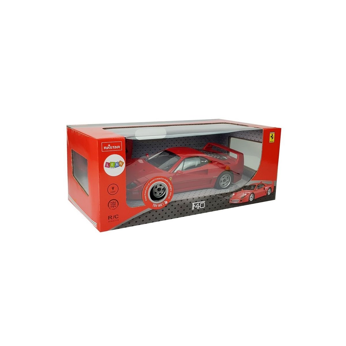 Samochód Lean Mercedes AMG G63 Zdalnie Sterowany R/C 1:24 Biały 2.4 G (7534)