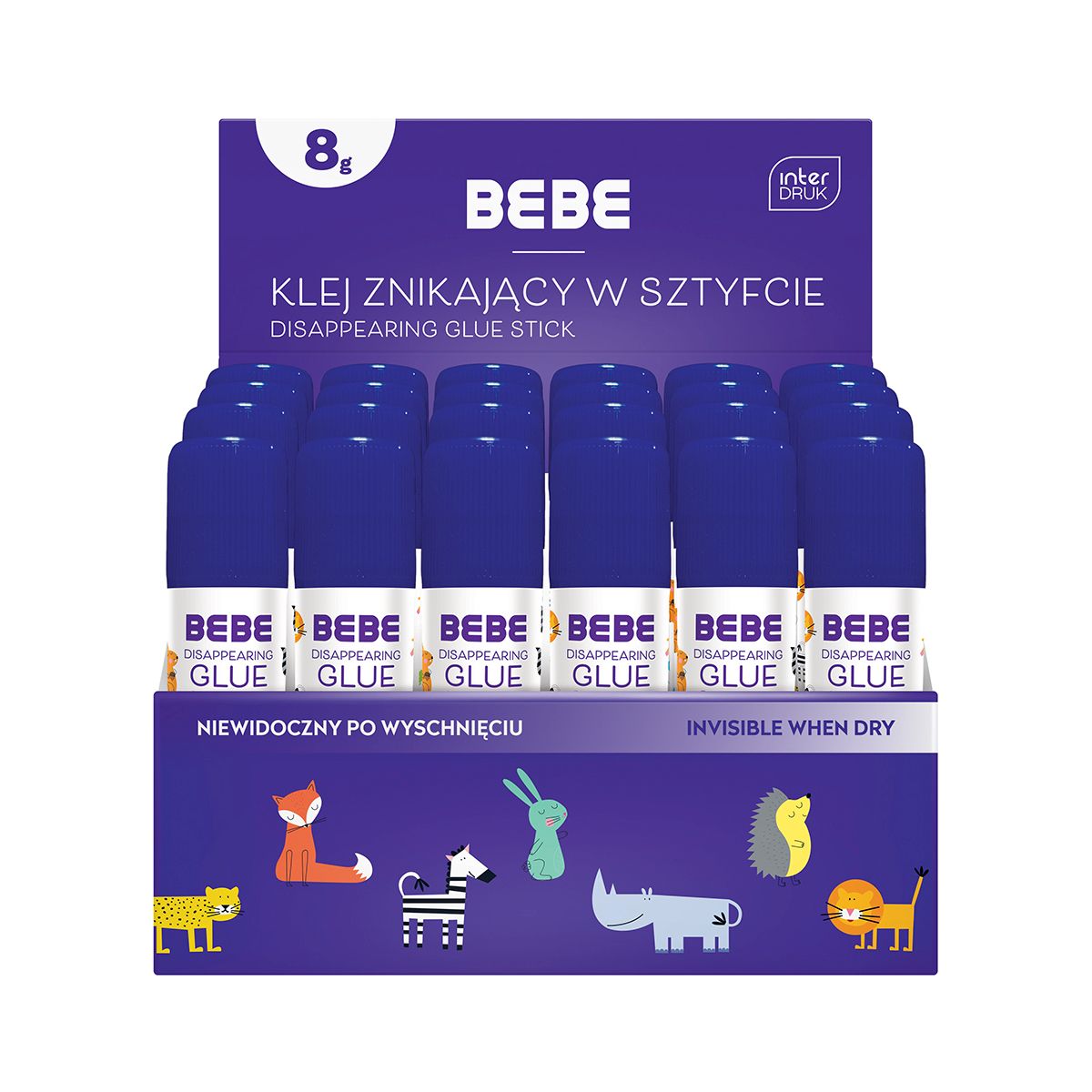 Klej w sztyfcie Tetis BB KIDS 5902277327857 8g (8g ZNIKAJ)