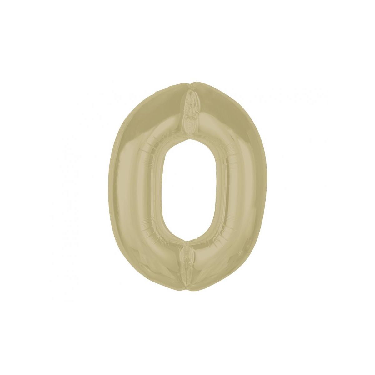 Balon foliowy Godan Smart cyfra 0, matowa latte, 92 cm (CH-S9L0)