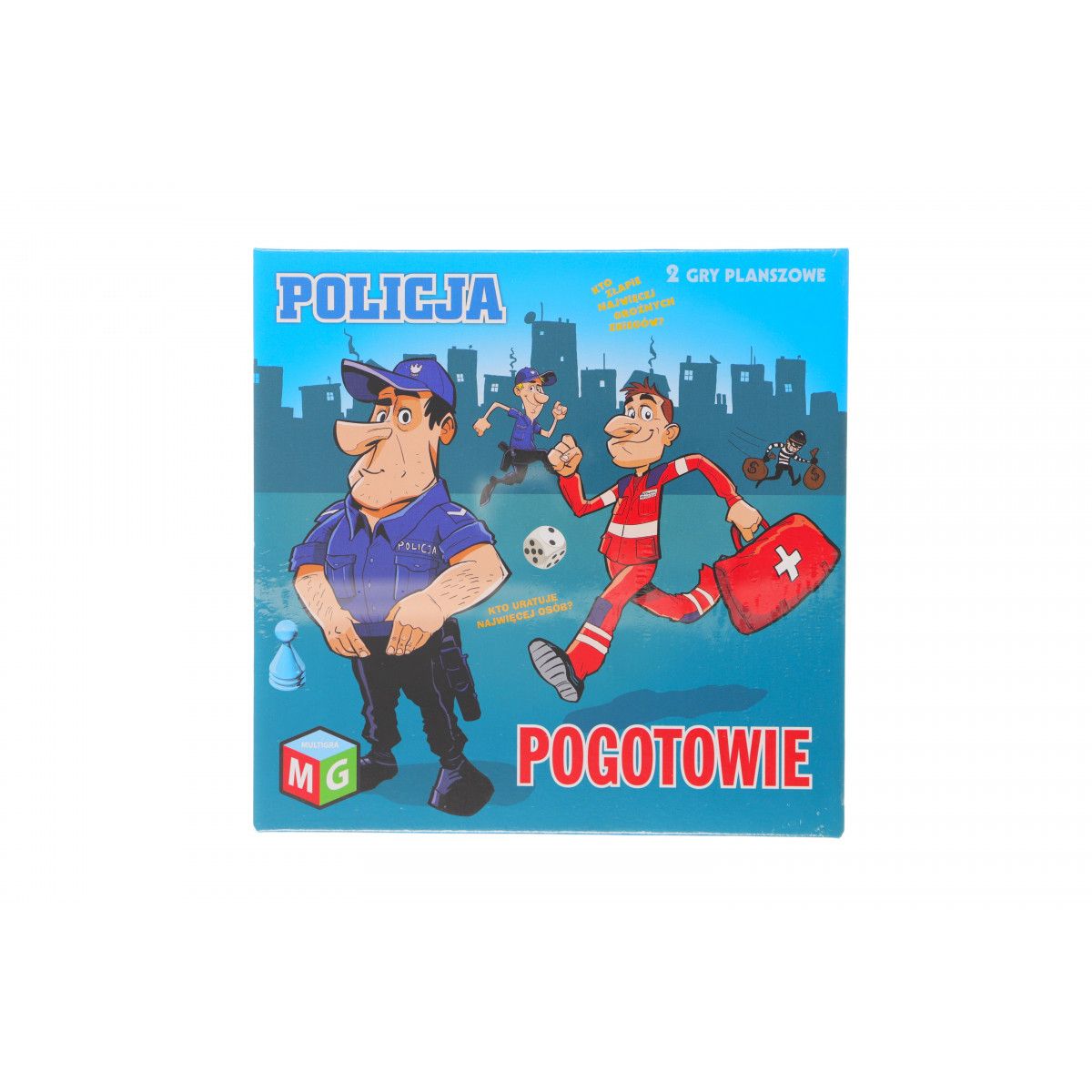 Gra edukacyjna Multigra POLICJA/POGOTOWIE