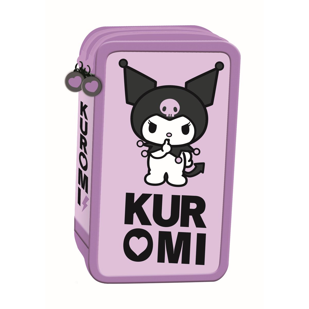 Saszetka KUROMI Violet potrójny fiolet St.Majewski