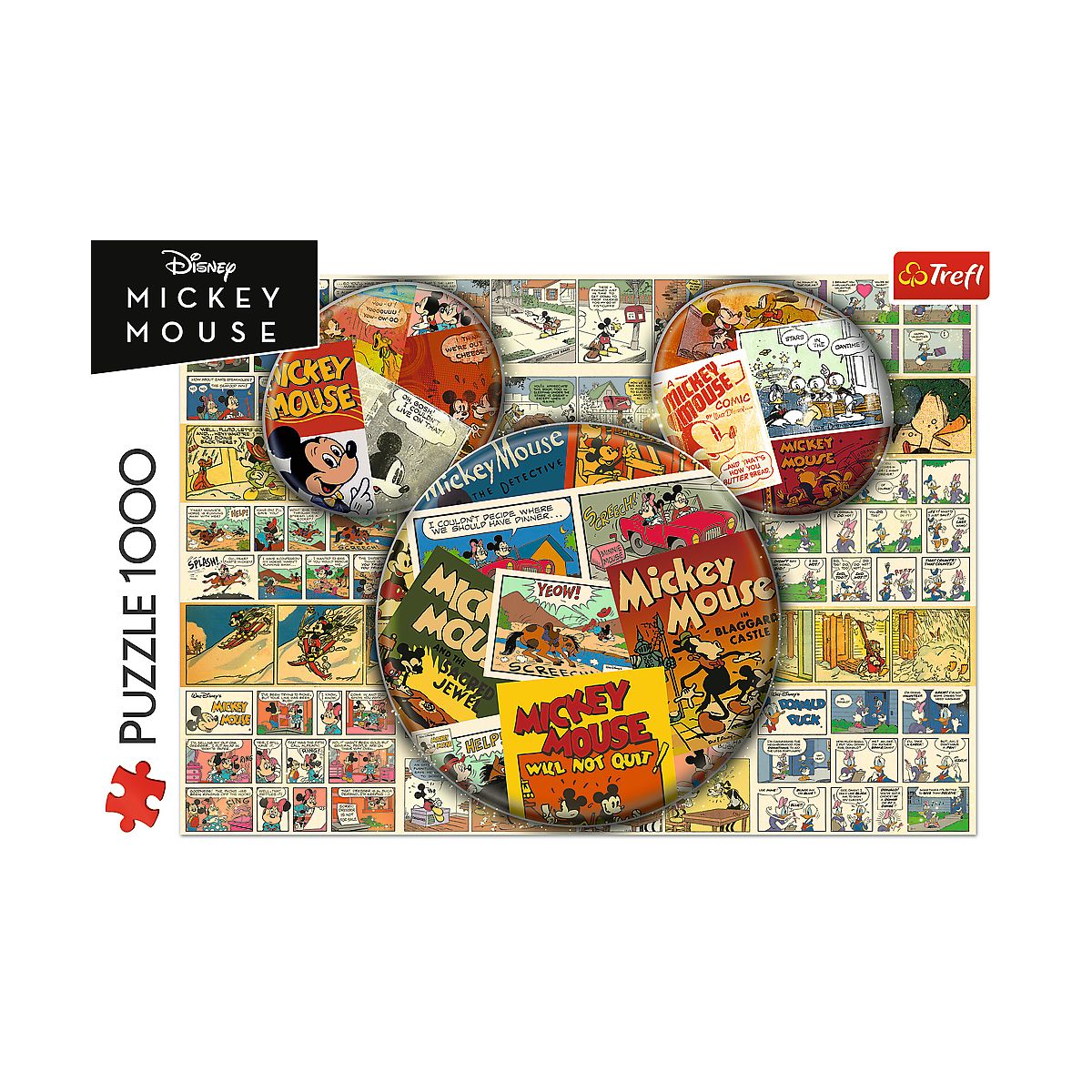 Puzzle Trefl Komiksowa Myszka Miki 1000 el. (10904)