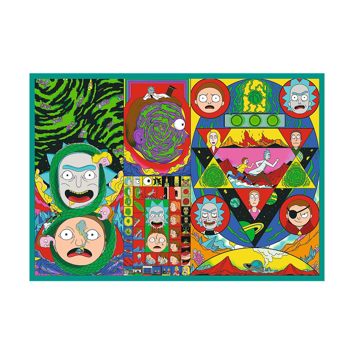 Puzzle Rick And Morty 2x250 el. Trefl (13338)