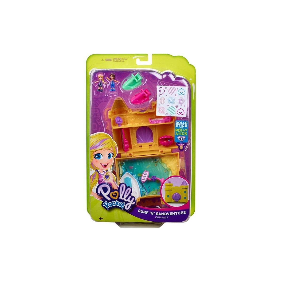 Figurka Matchbox Polly Pocket serfowanie (FRY35)