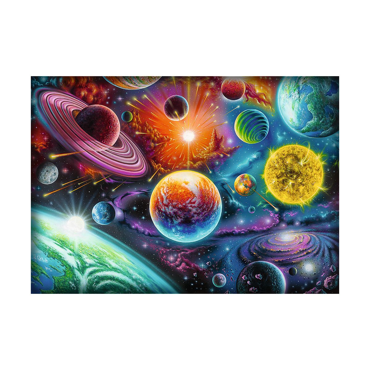 Puzzle Kosmiczna przygoda 1000 el. Trefl (10931)