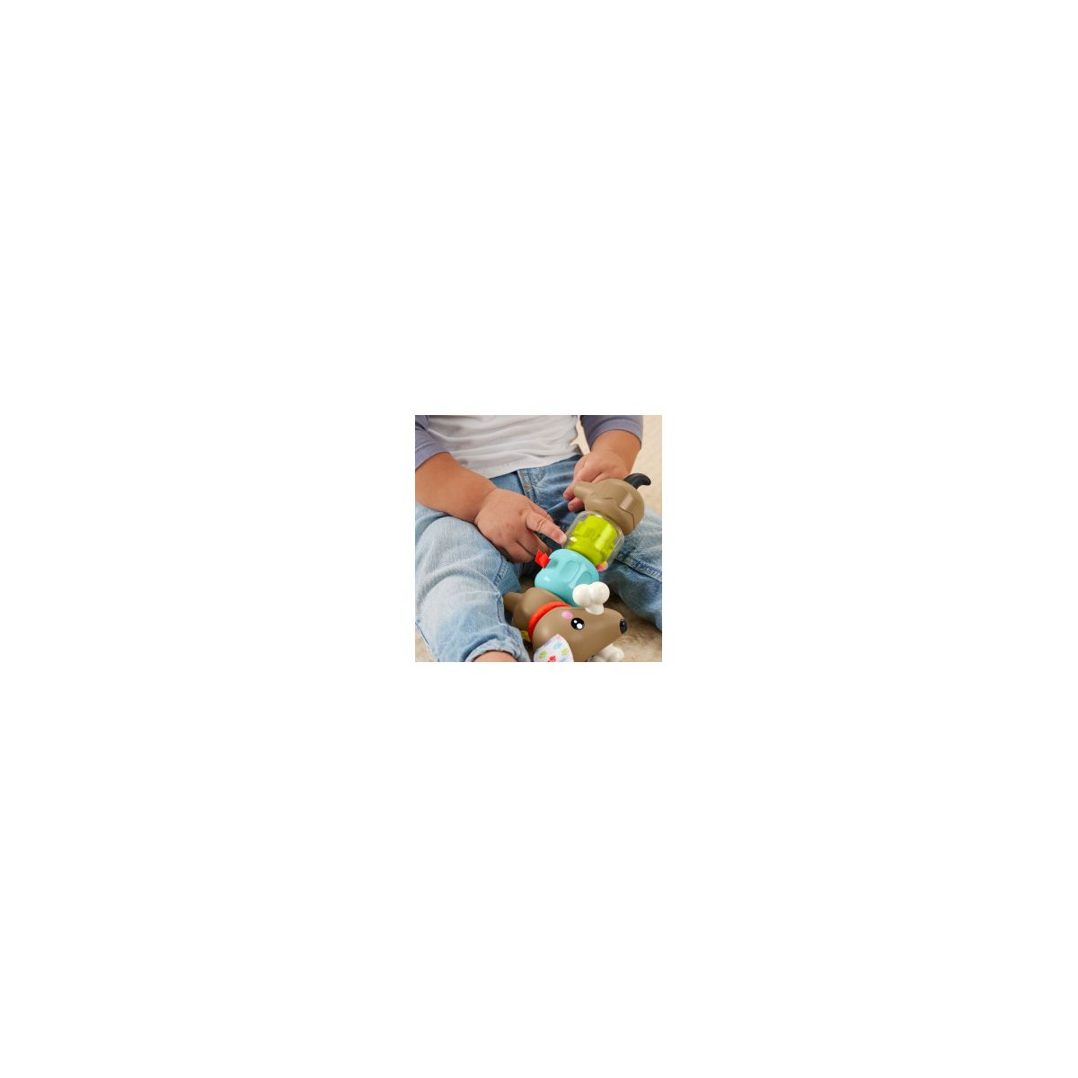 Zabawka edukacyjna Fisher Price jamnik aktywizujący (HTW91)