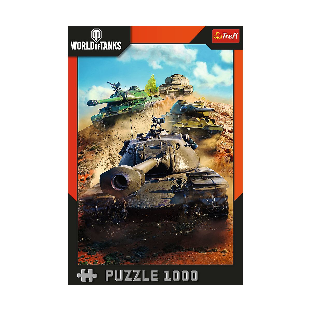 Puzzle World of Tanks 1000 el. Trefl (10943)