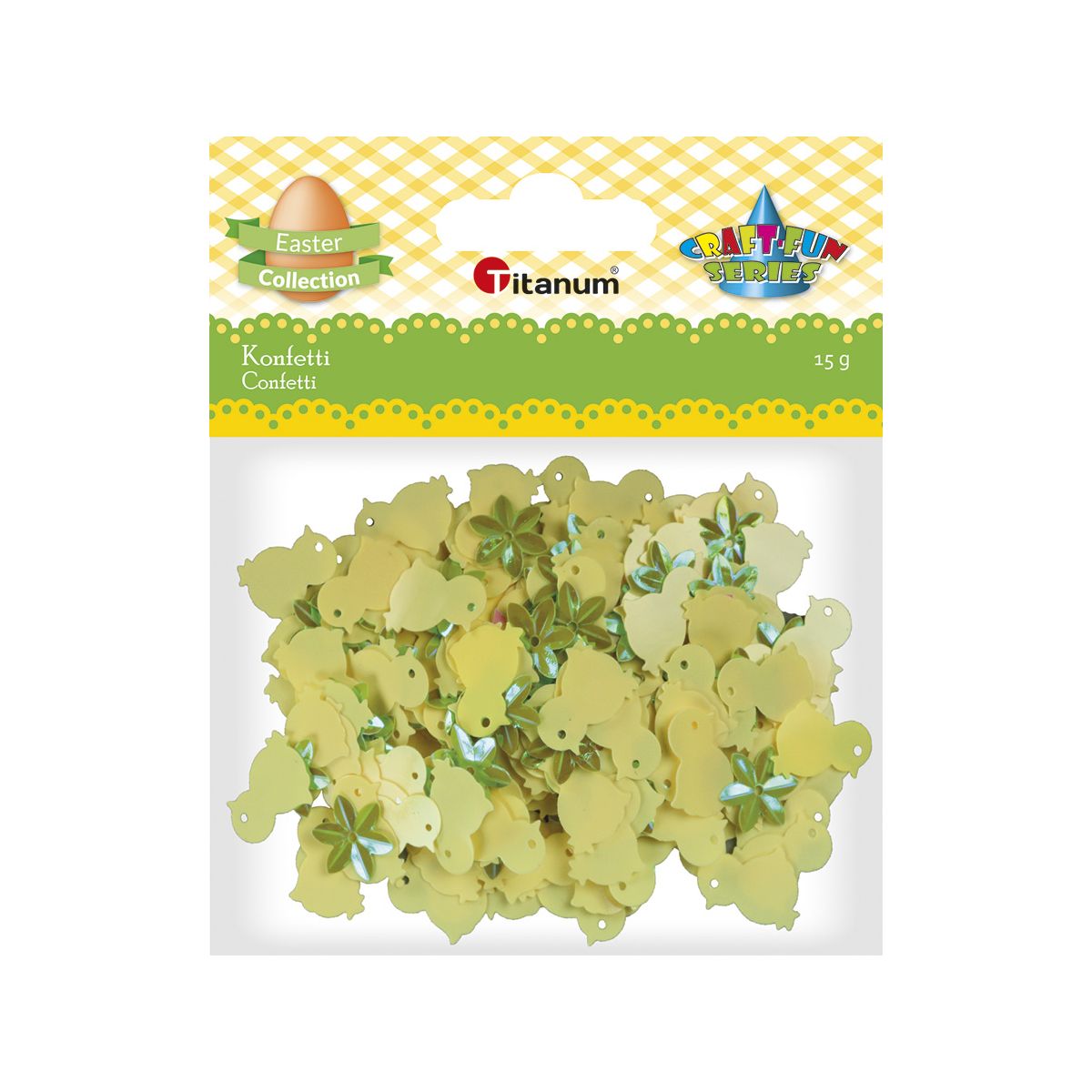 Konfetti Titanum Craft-Fun Series i cekiny (21BEF0820-10)