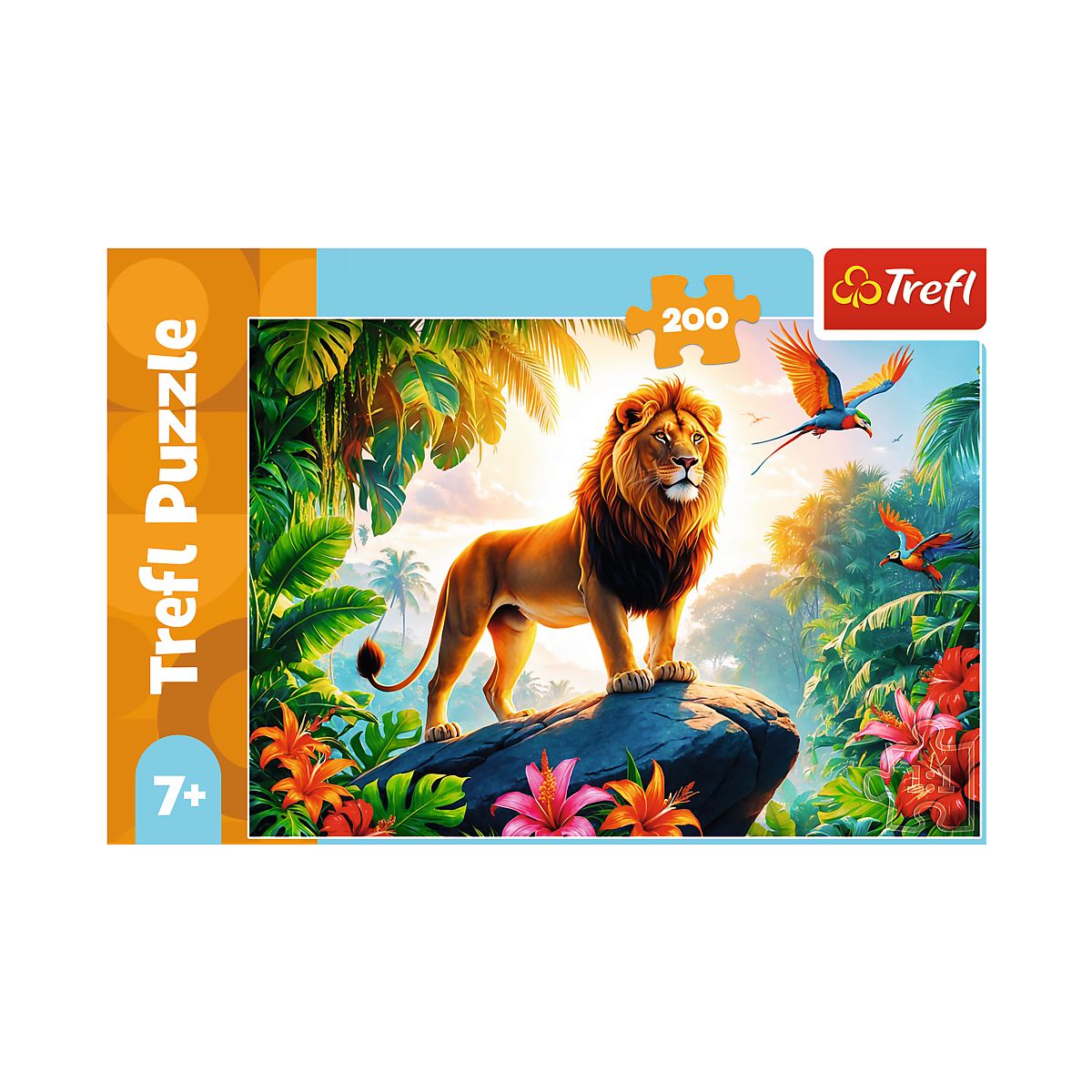 Puzzle Król dzungli 200 el. Trefl (13329)